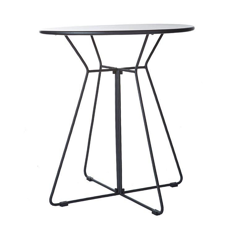 FLORENS Table Black - Black - 70x72cm