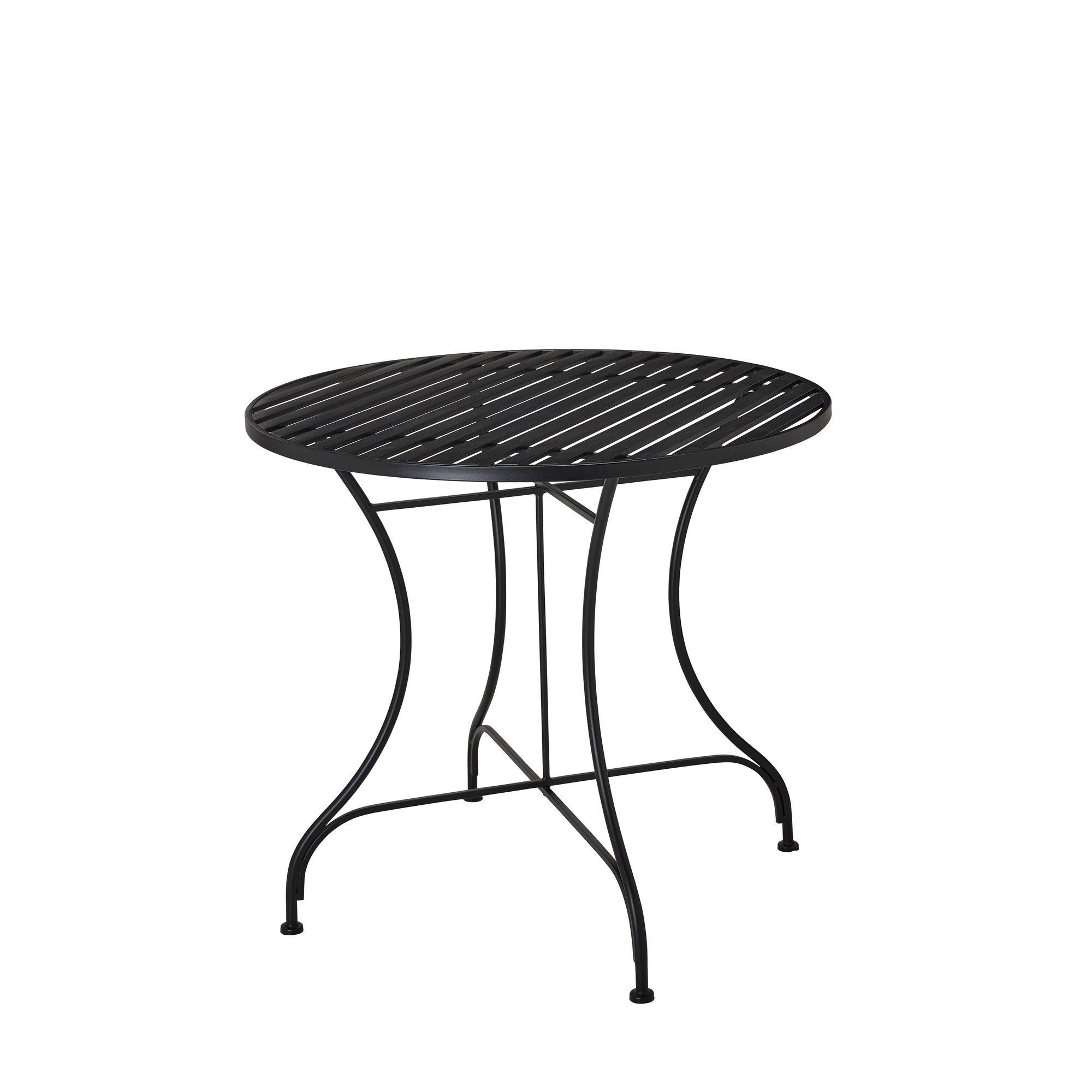 STINTINO Table Black - Black - 80x72cm