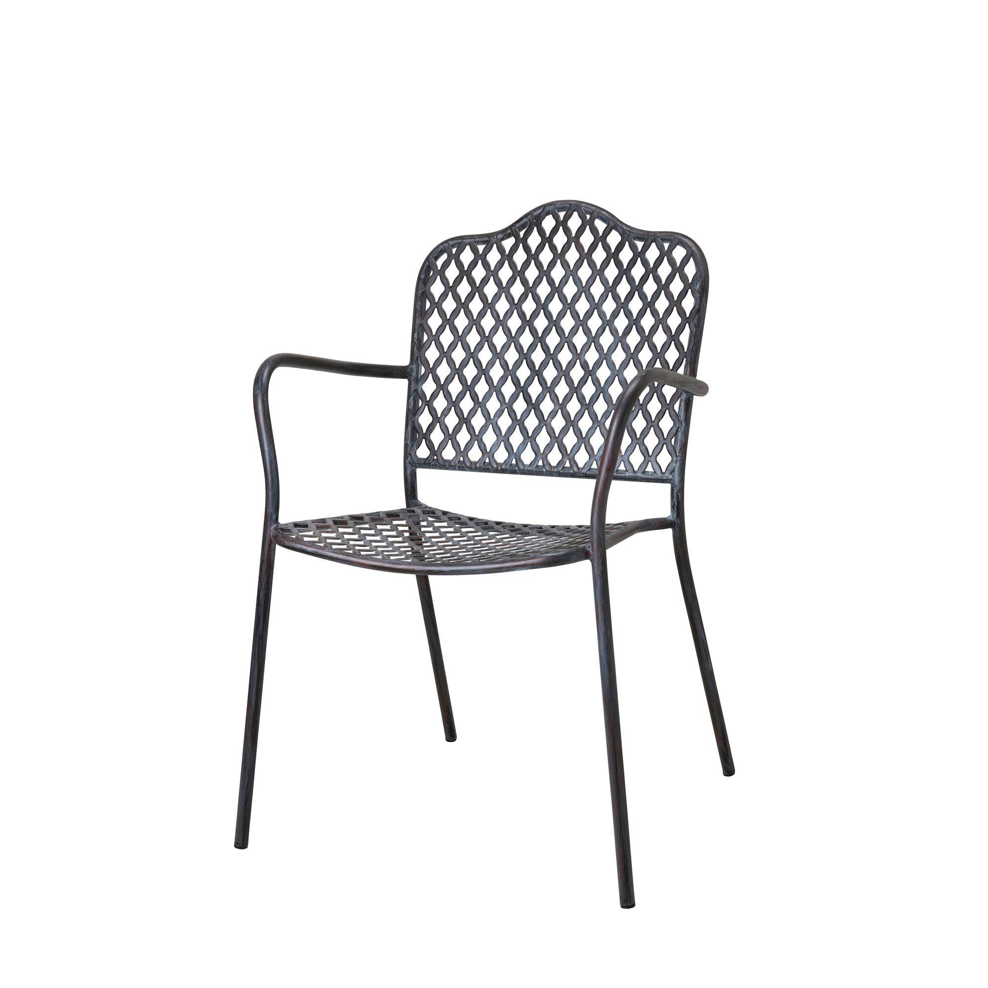 TAORMINA Chair Grey - Grey - 56x58x86cm