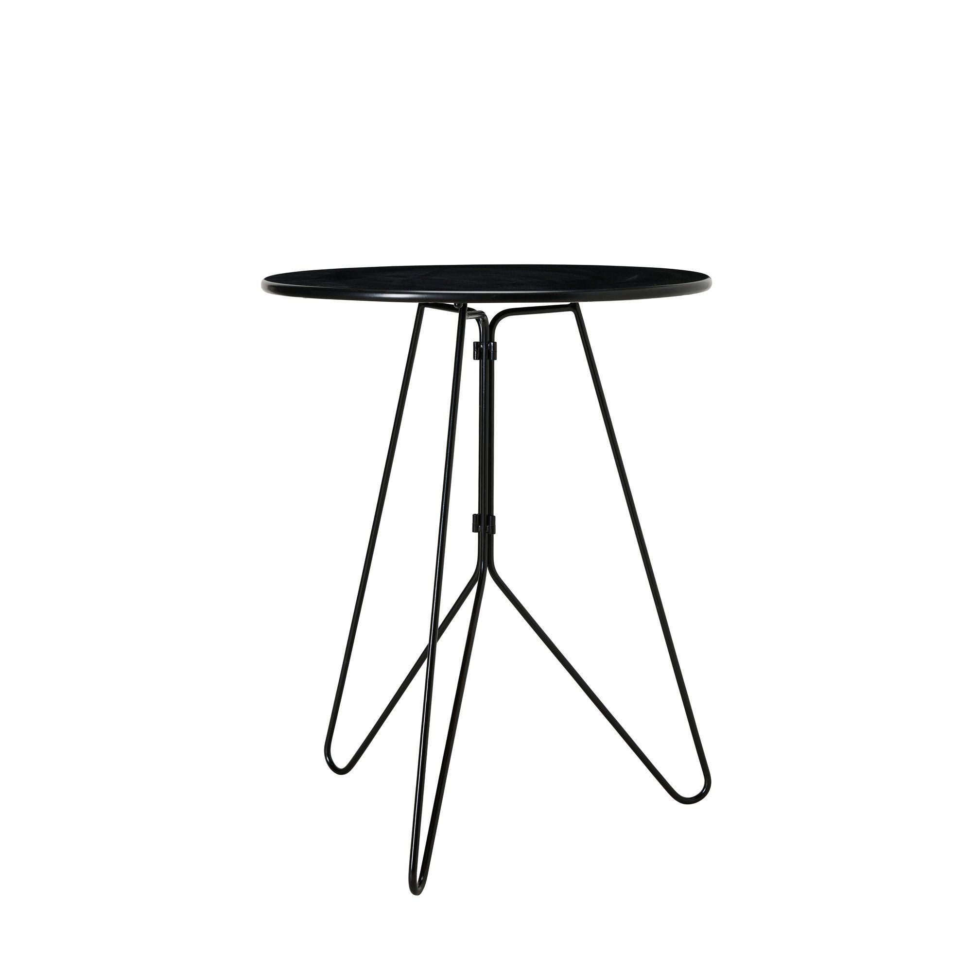 TROPEA Table Black - Black - 60x75cm