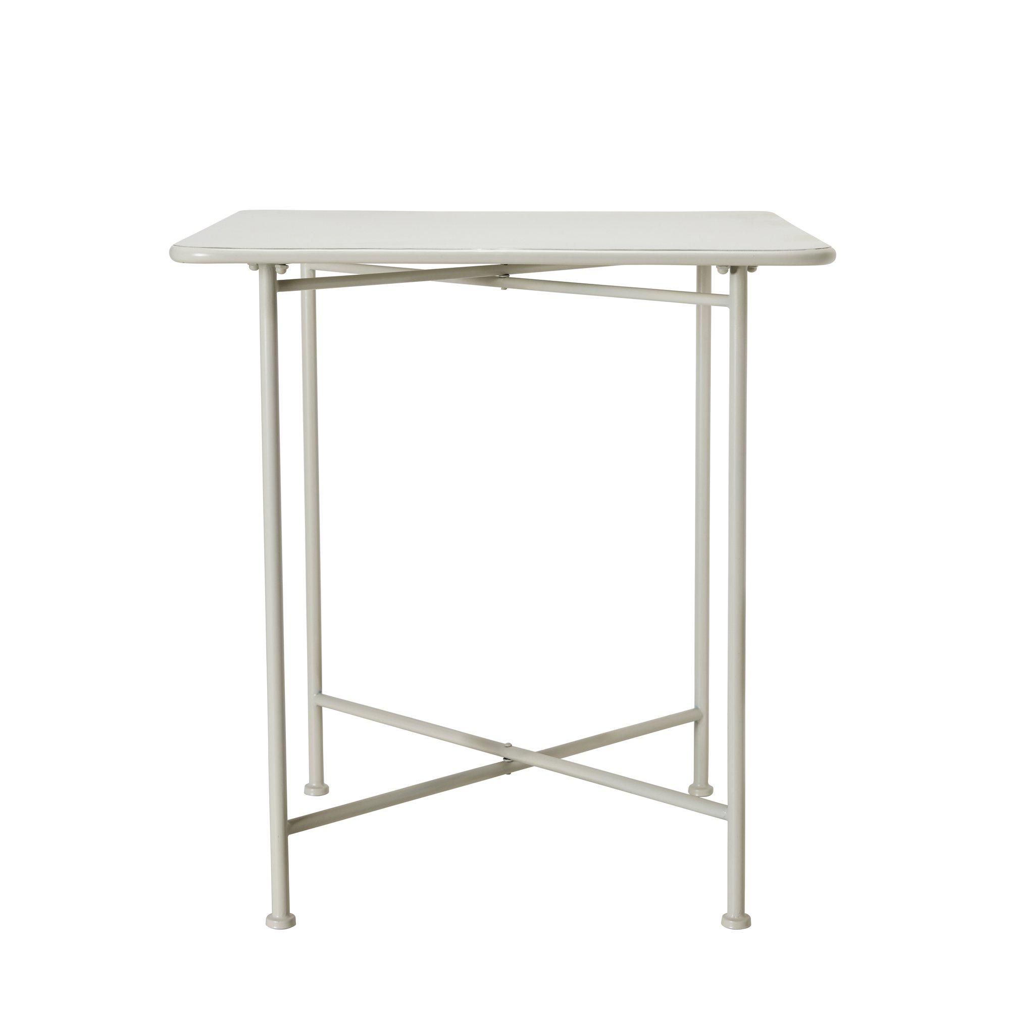 CANNES Table White - White - 70x70x75cm