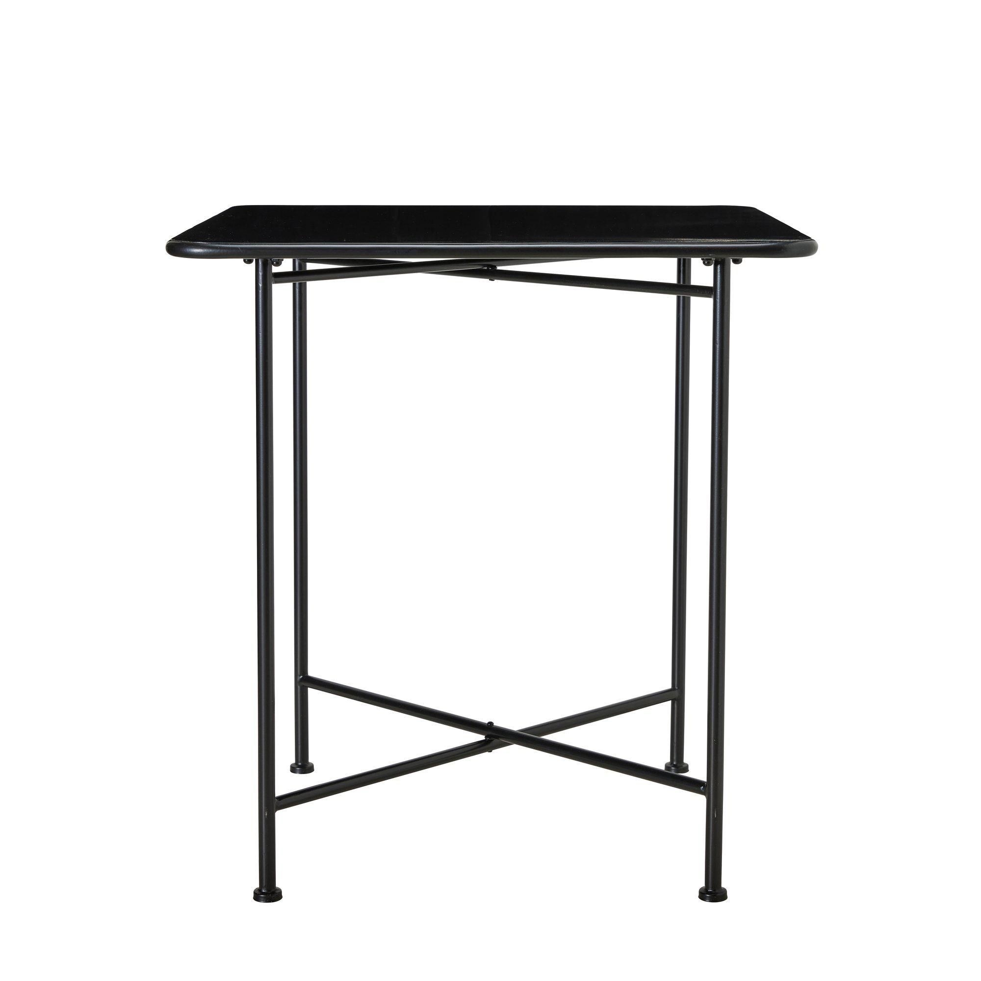 CANNES Table Black - Black - 70x70x75cm