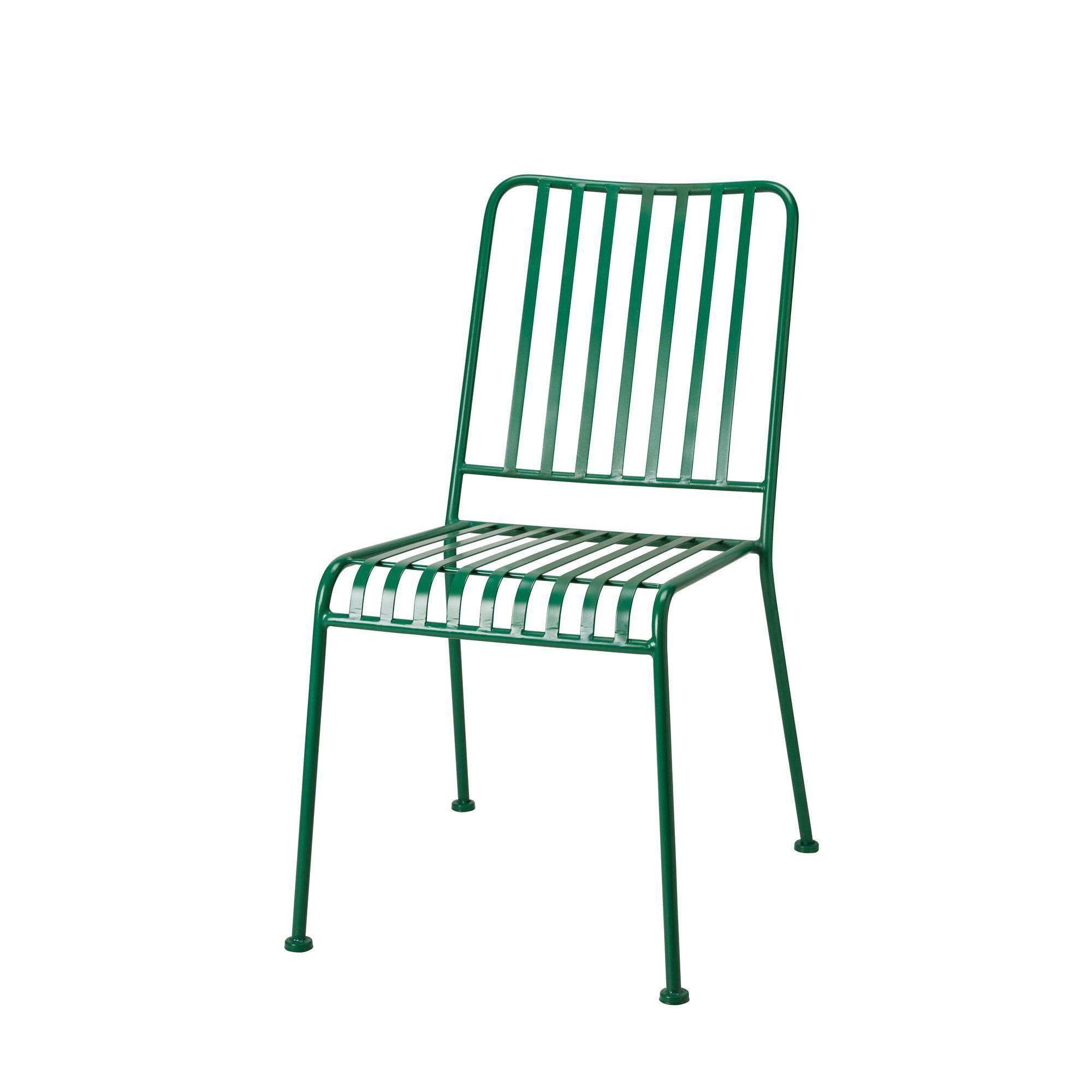 CANNES Chair Green - Green - 48x55x87 cm