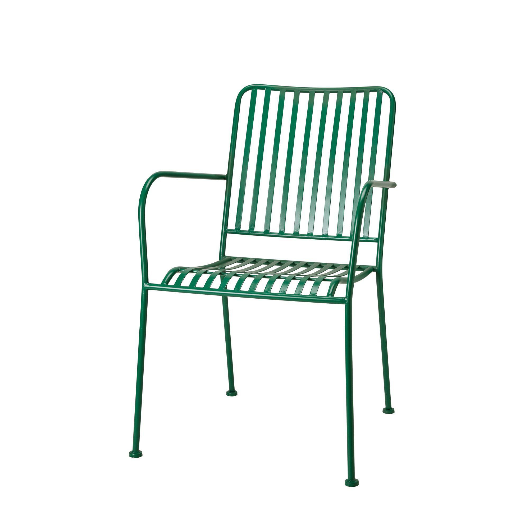 CANNES Armchair Green - Green - 55x55x87 cm