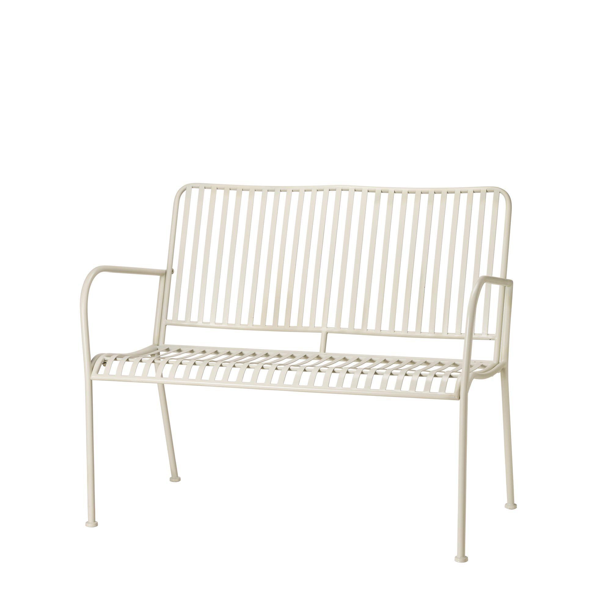 CANNES Sofa Offwhite - Offwhite - 107x55x88 cm