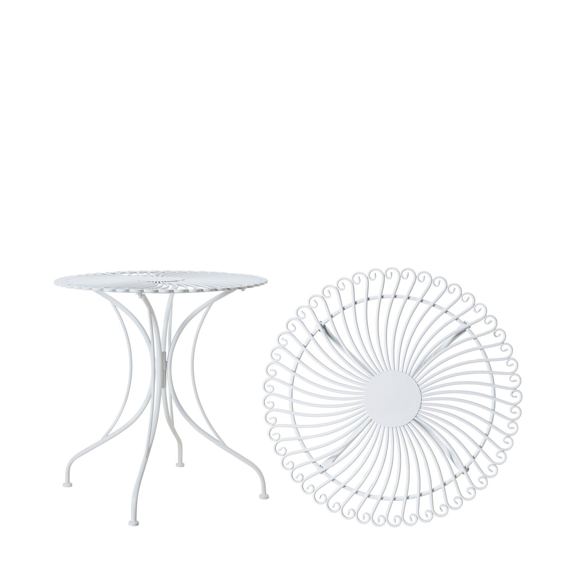 EZE Table Offwhite - Offwhite - 70x72cm