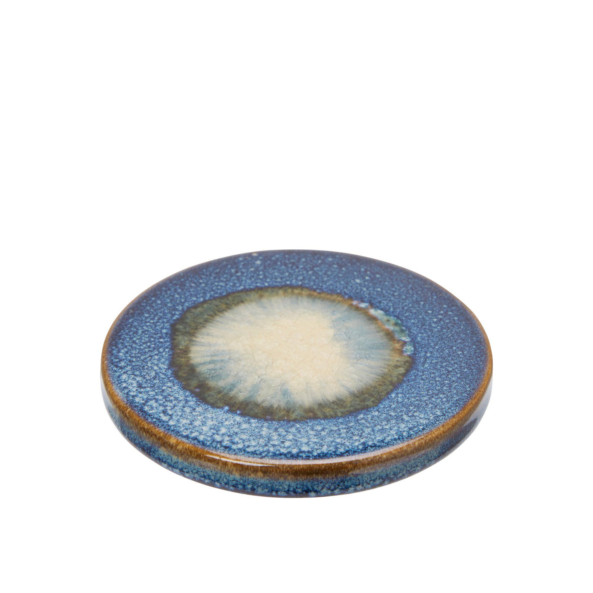 NAWAL Coaster Blåmelerad - Blåmelerad - 11x1cm
