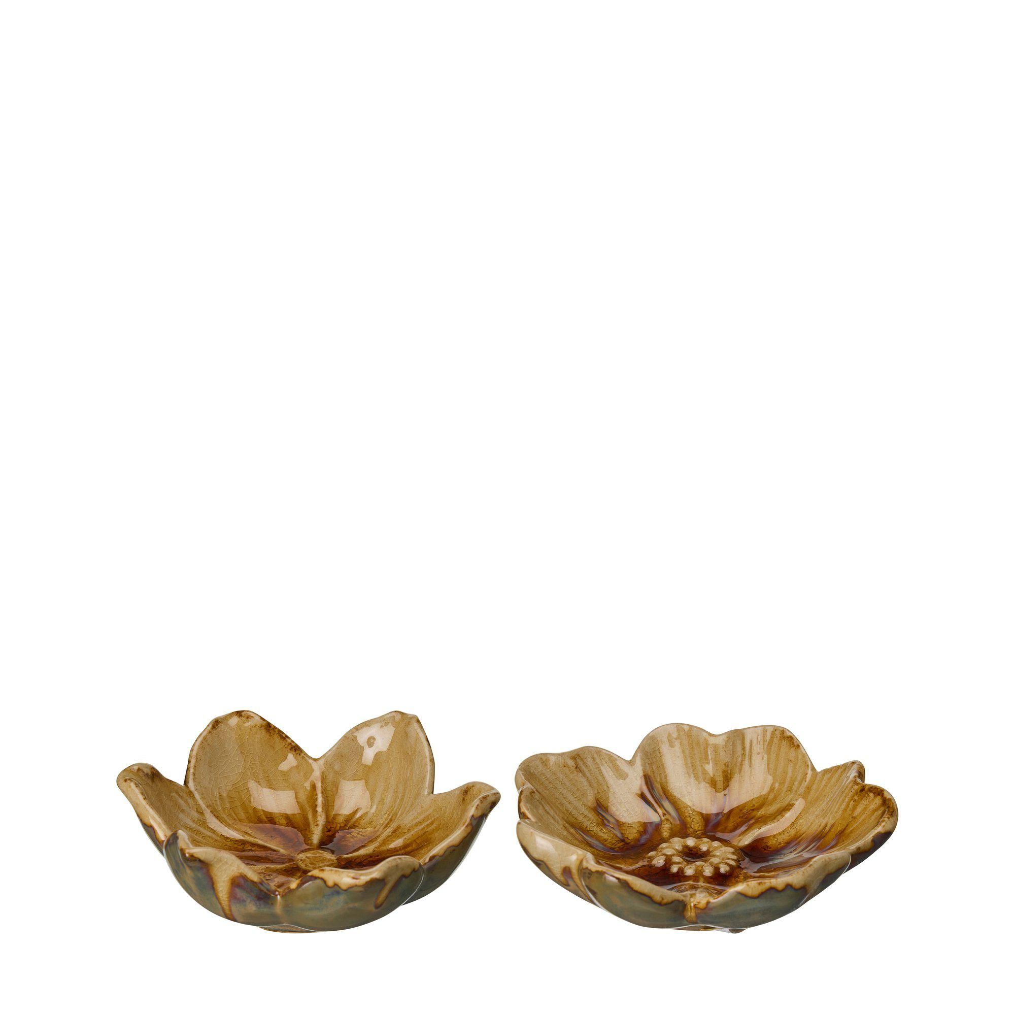 JANNIKE Decoration Mix Brown Melange - Brown Melange - 10x4 10x3cm