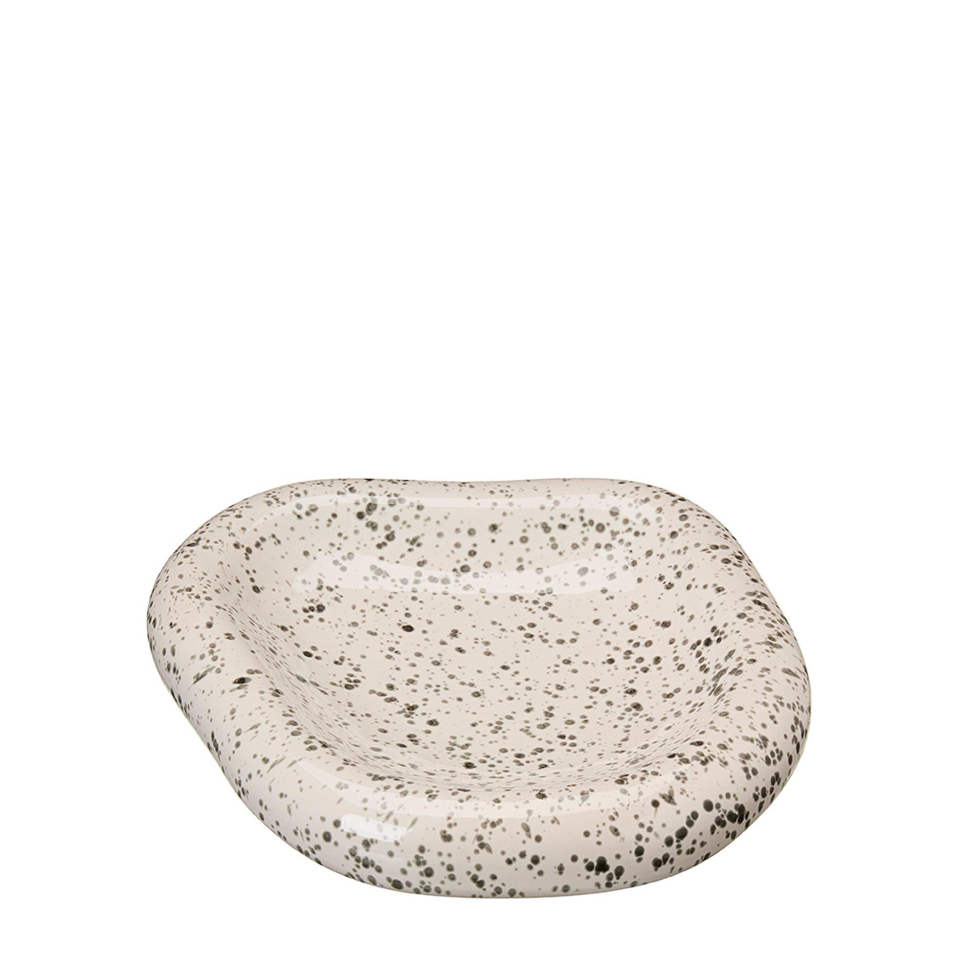 DORIS Bowl White/Black - White/Black - 37x34x7cm