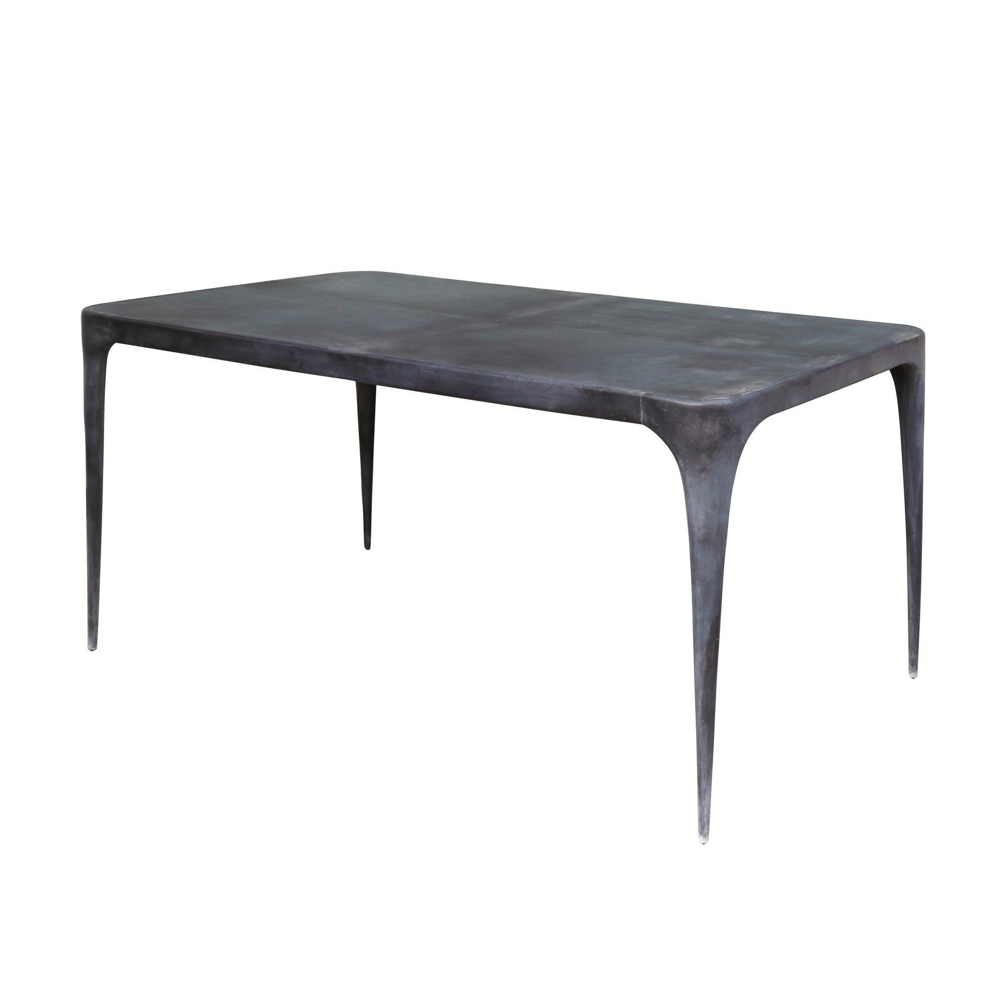 REEVES Dining Table Zink - Zink - 191x90x75cm