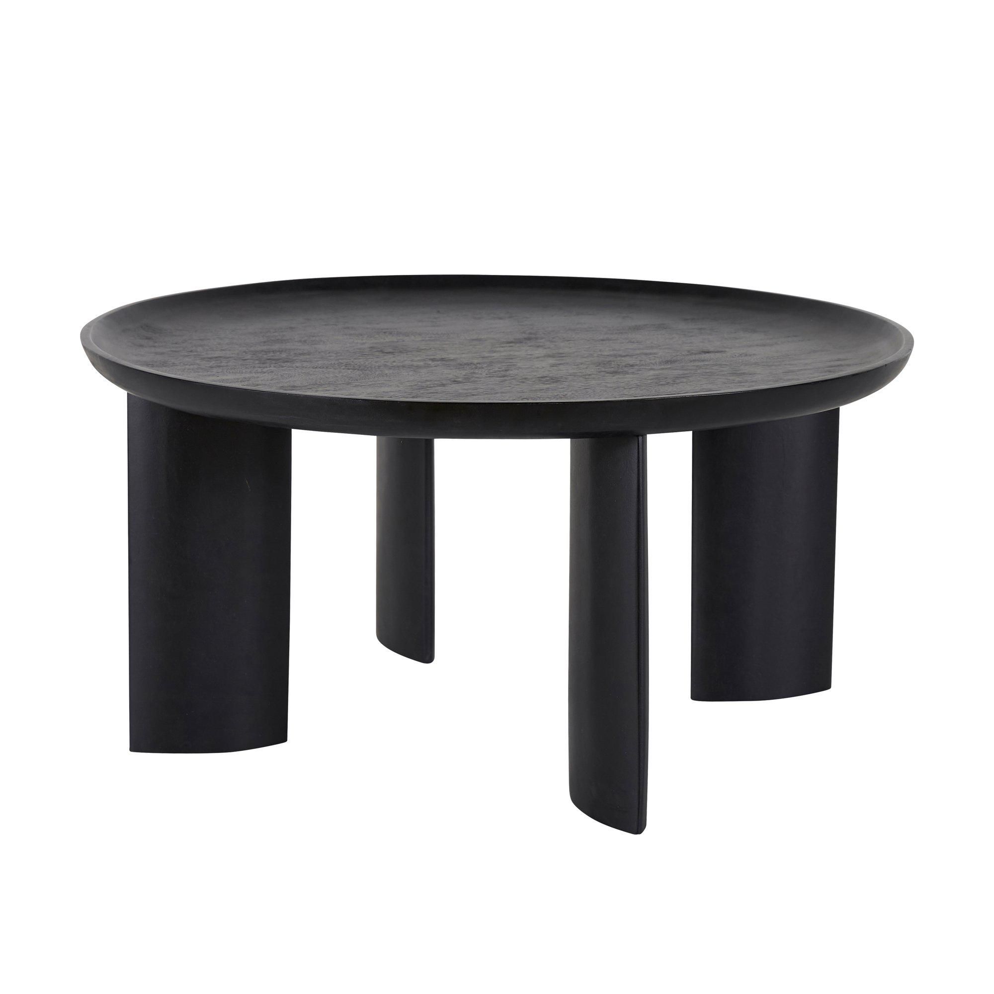 TURIN Soffbord Svart - Svart - 80x40cm