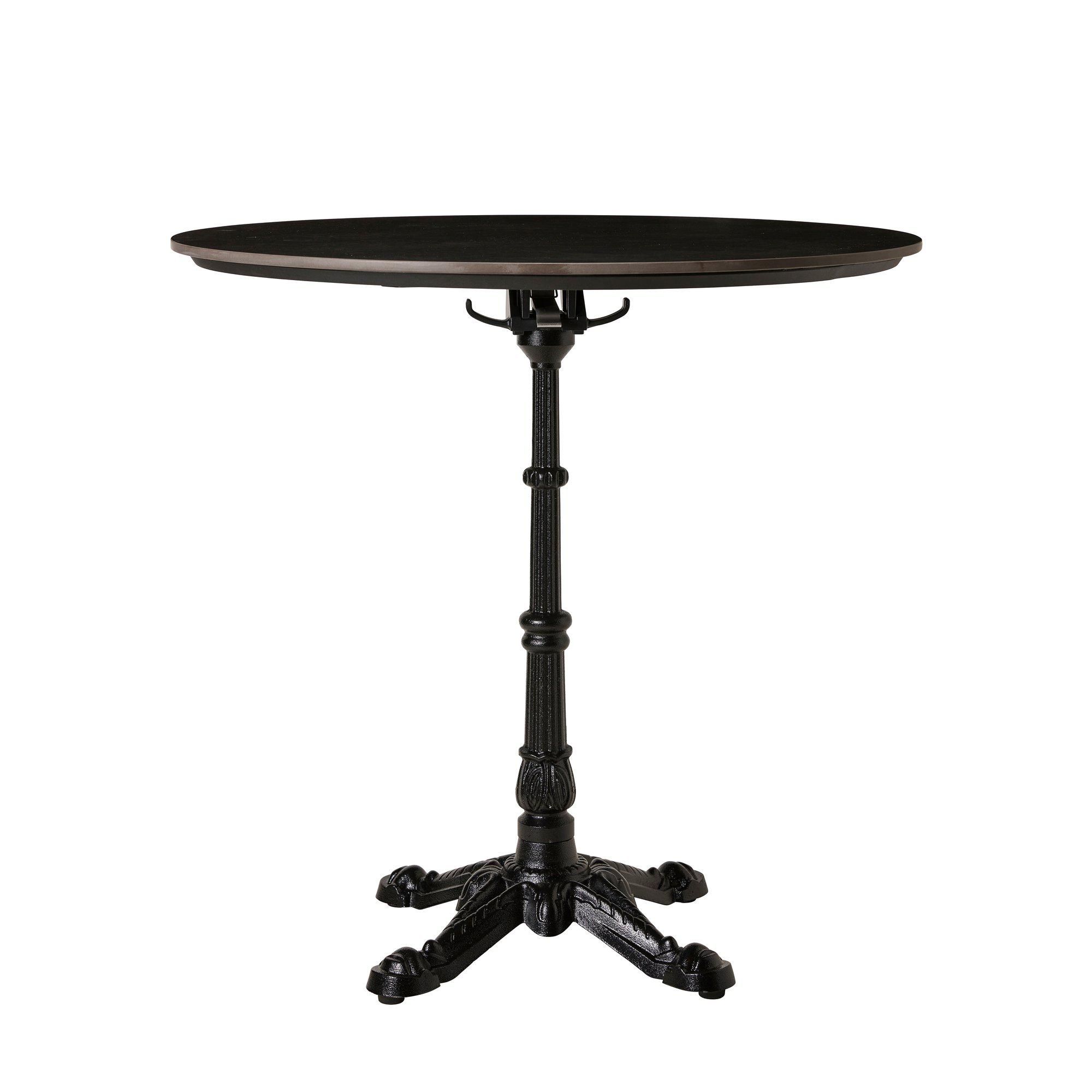 EMMA Table Black - Black - Round 80x73cm
