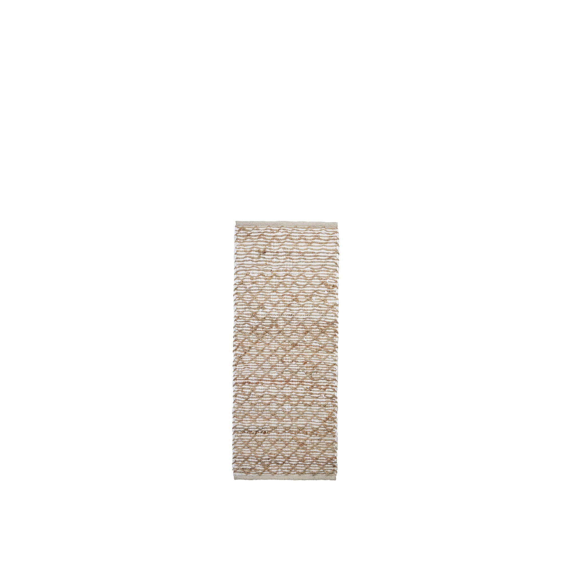 SANVI Carpet Natural/White - Natural/White - 80x200cm