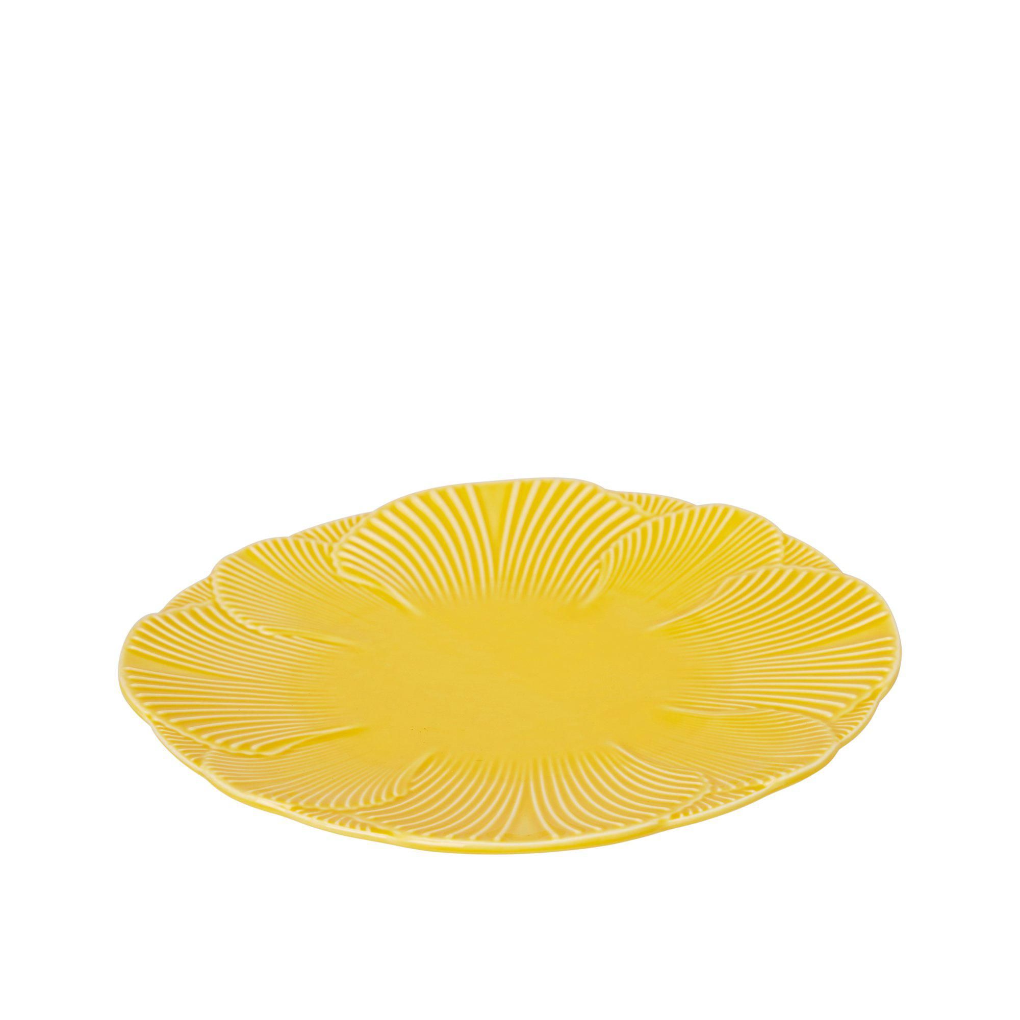 FLORA Assiett Ø21 Gul - Gul - 22x2cm