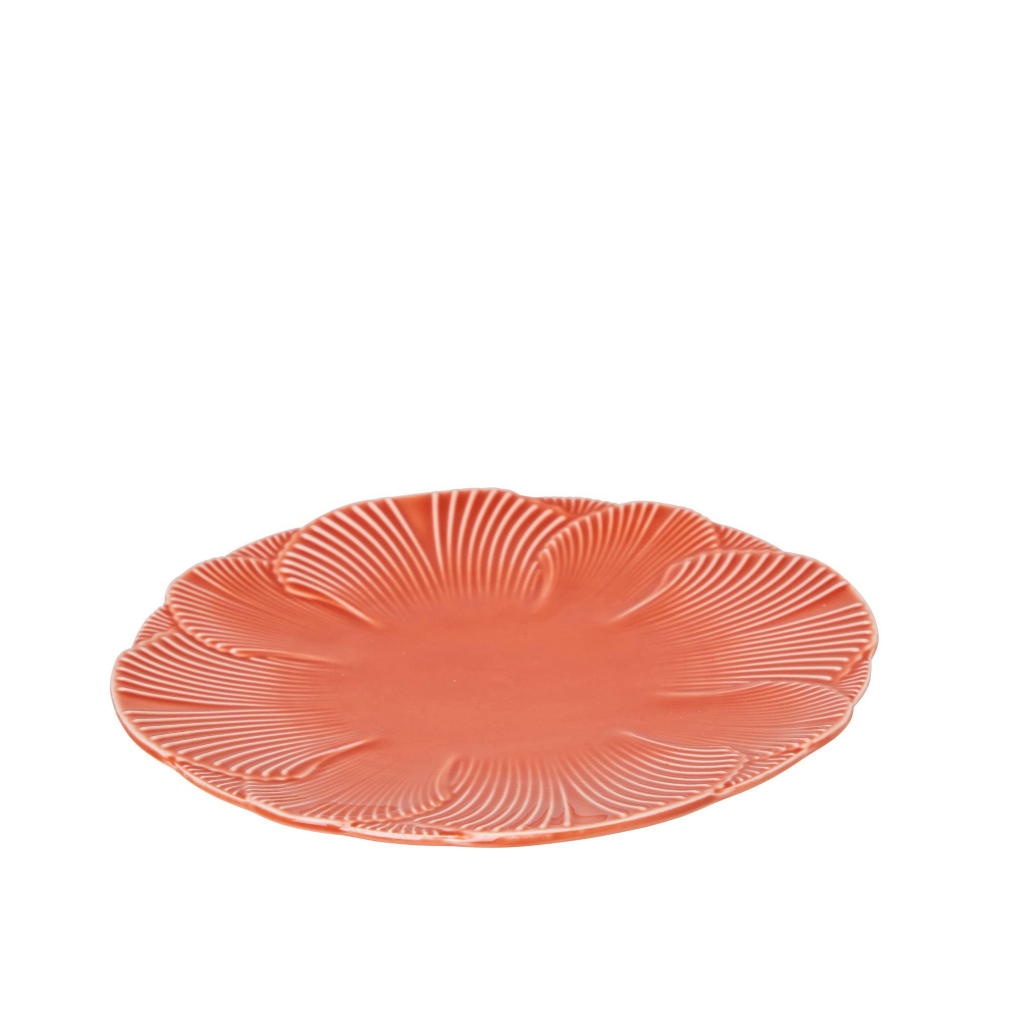 FLORA Assiett Ø21 Korall - Korall - 22x2cm