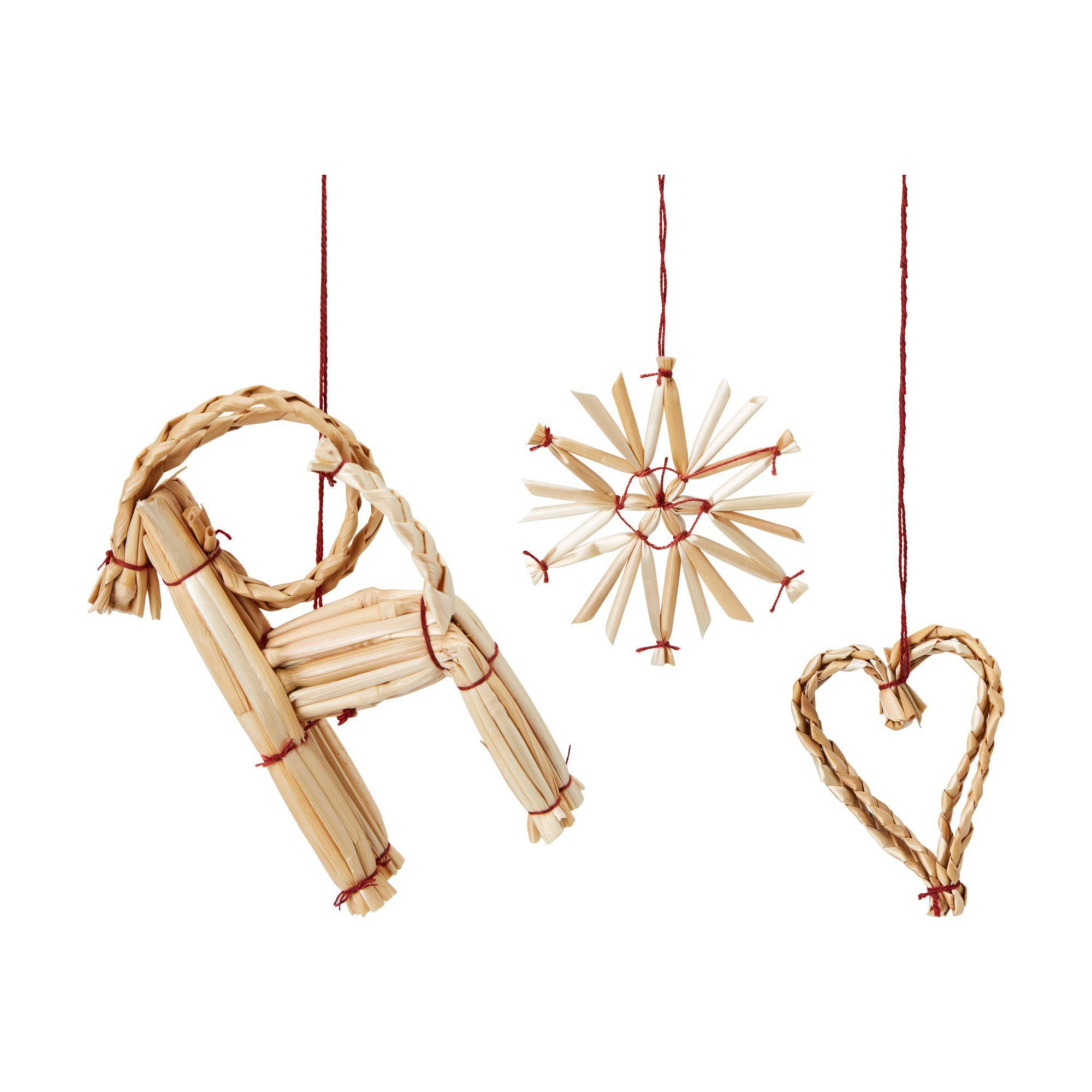 ORNAMENT Mix in Box Natural - Natural - 10 6 cm