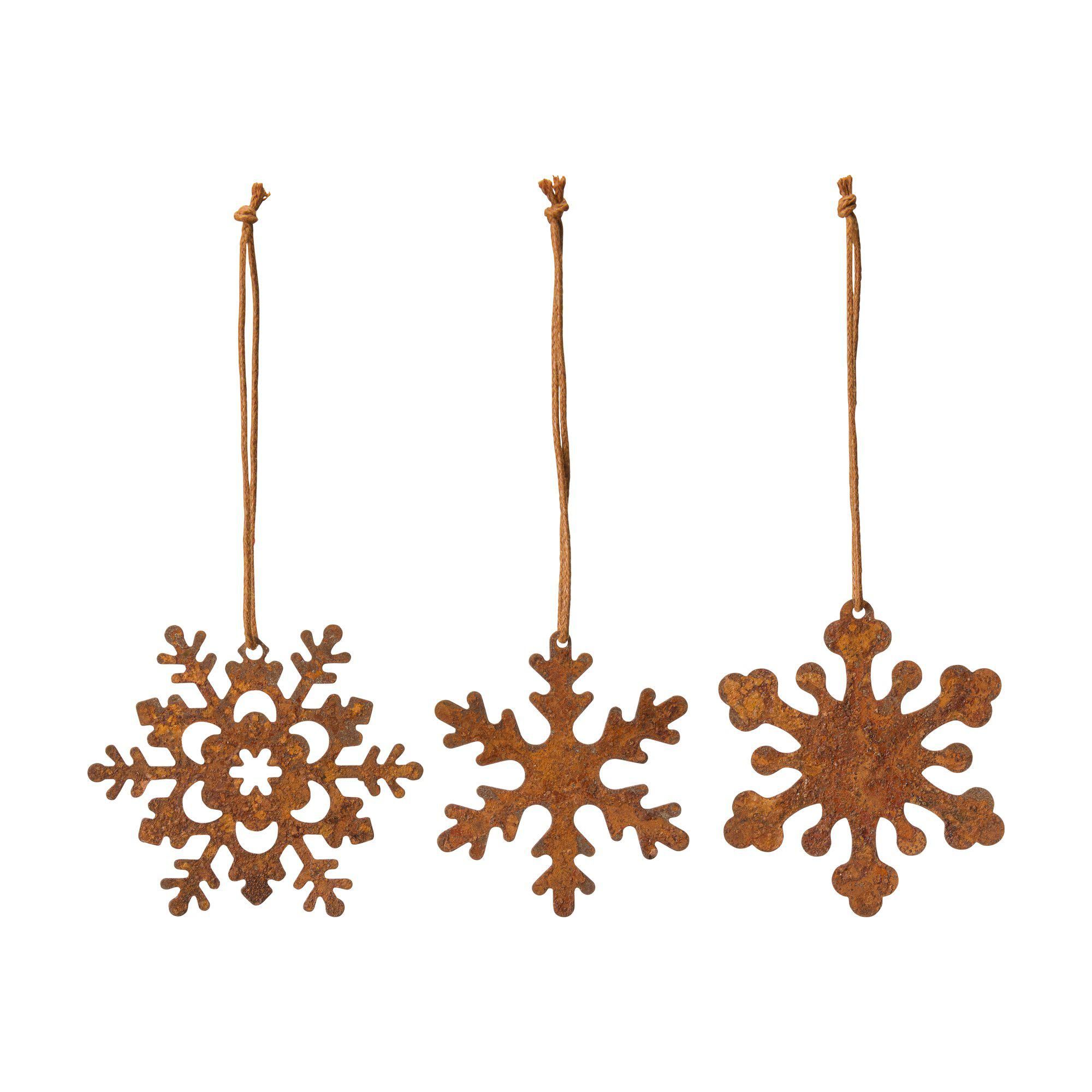 SNÖSTJÄRNA Hänge Mix Rost - Rost - 6x6 5x5 6x6 cm