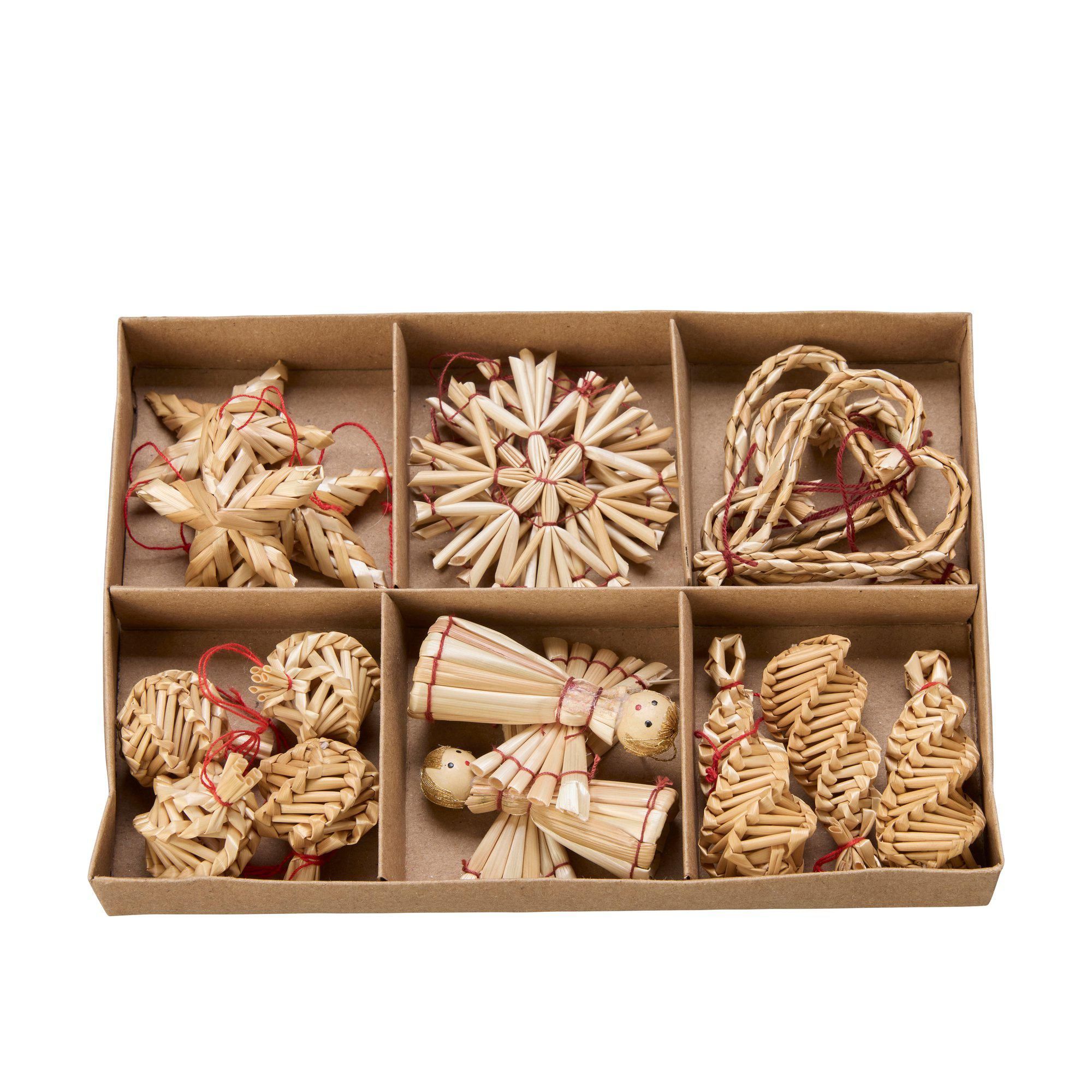 ORNAMENT Mix in Box Natural - Natural - 6 5 3 cm