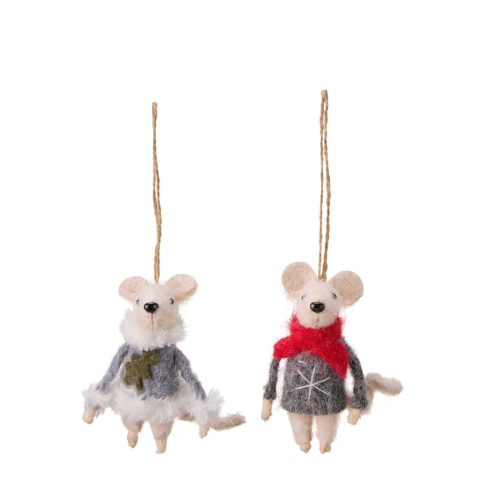 MOUSE Deco Mix Grey - Grey - 6x10 cm