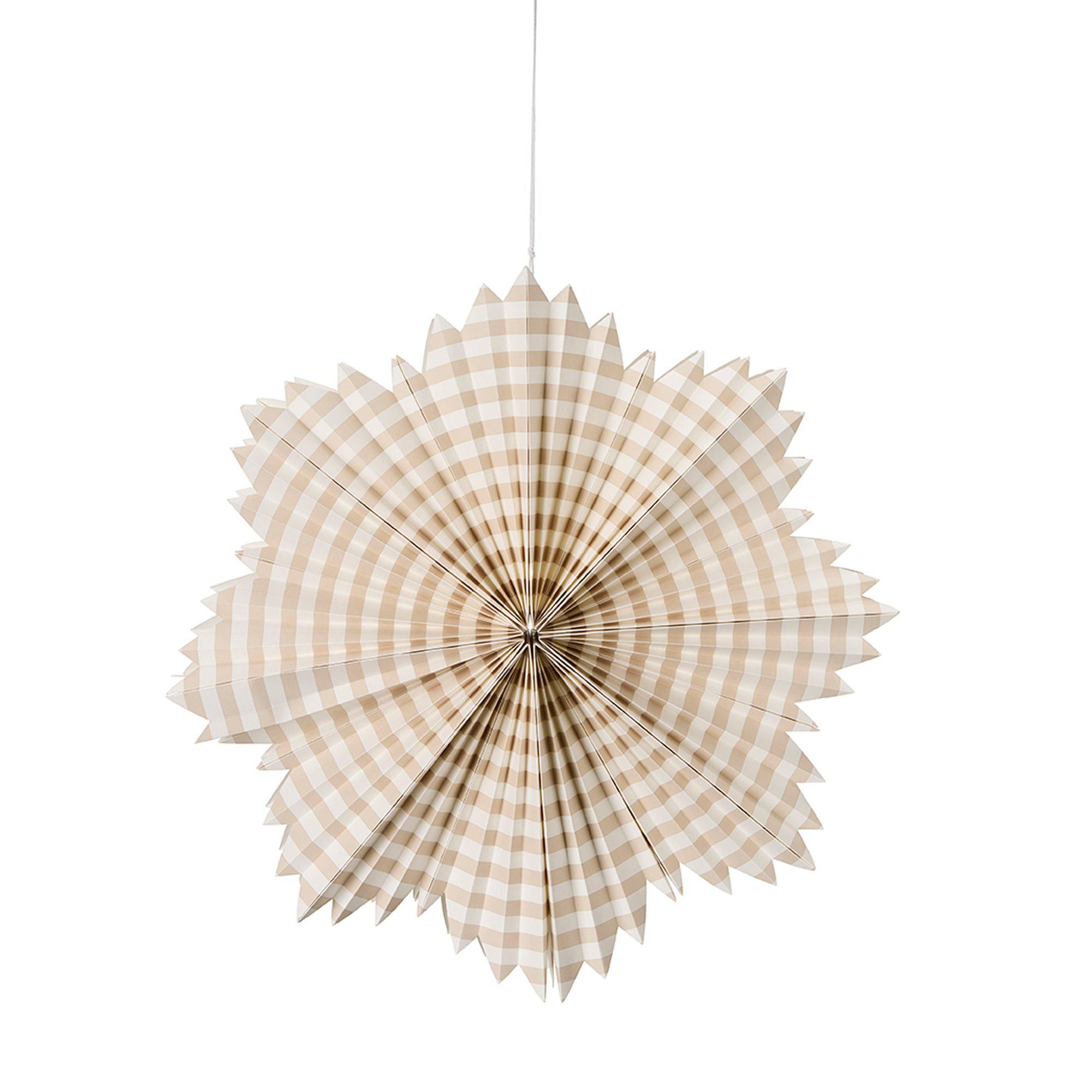 HELIA LED Star White/Beige - White/Beige - 40x18 +50cm