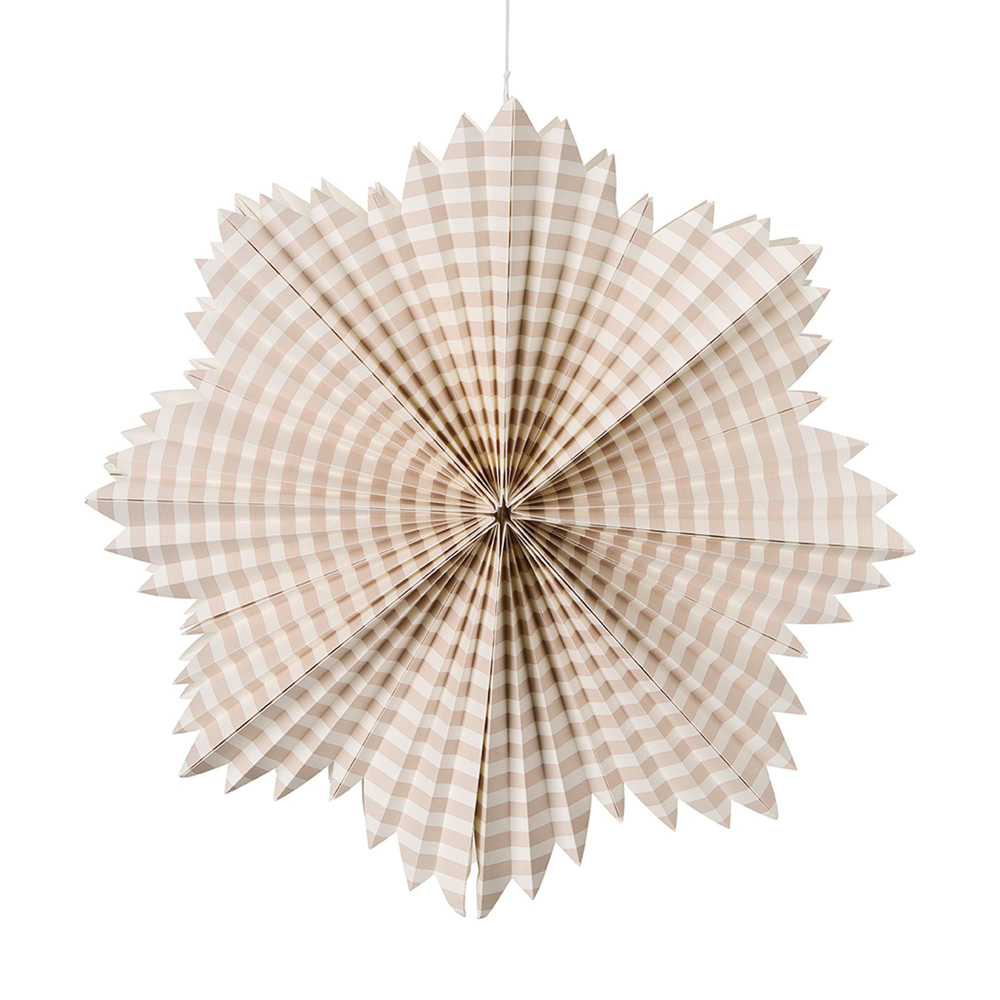 HELIA LED Star White/Beige - White/Beige - 50x13 +50cm