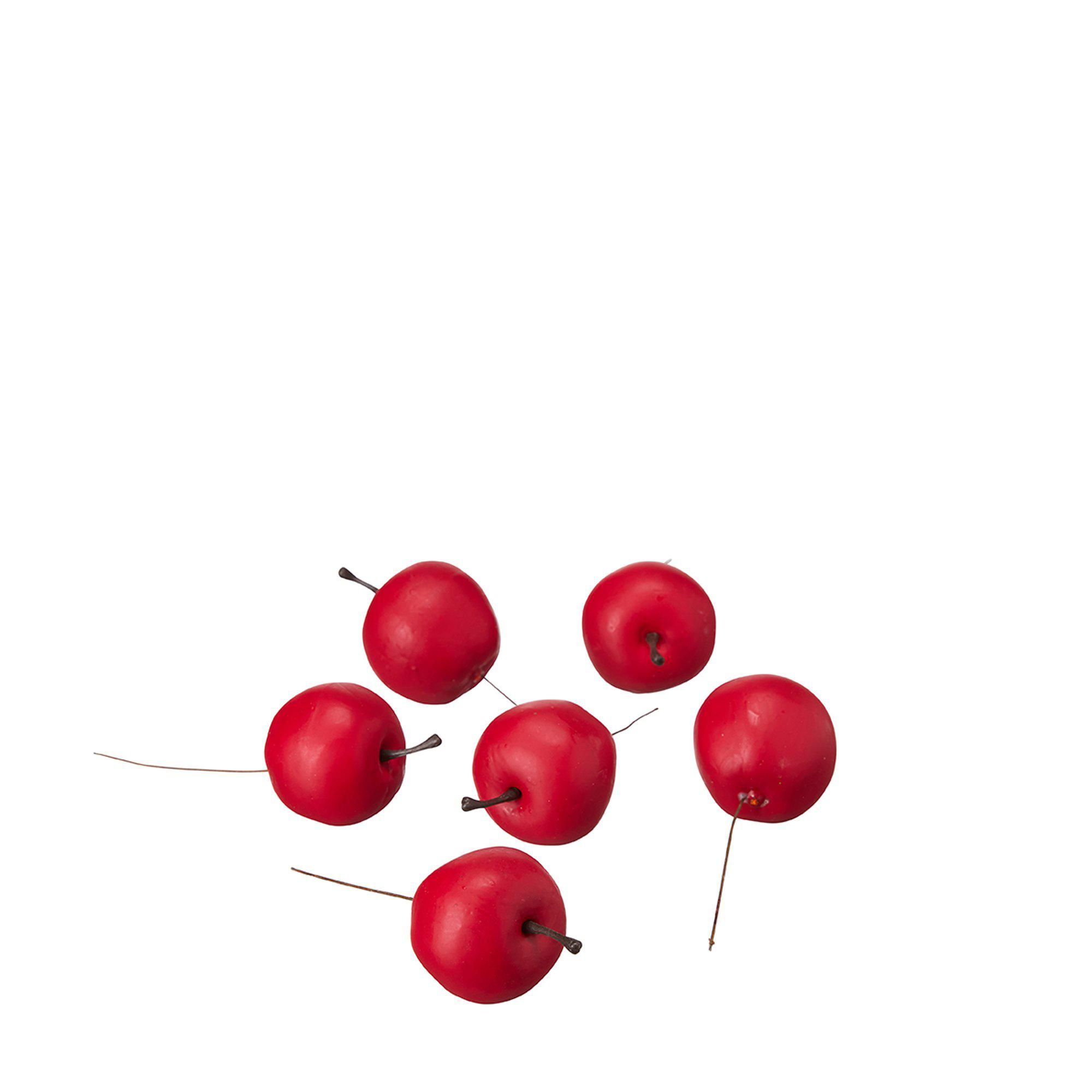 ÄPPLEN Röd - Röd - 4,5+6 cm