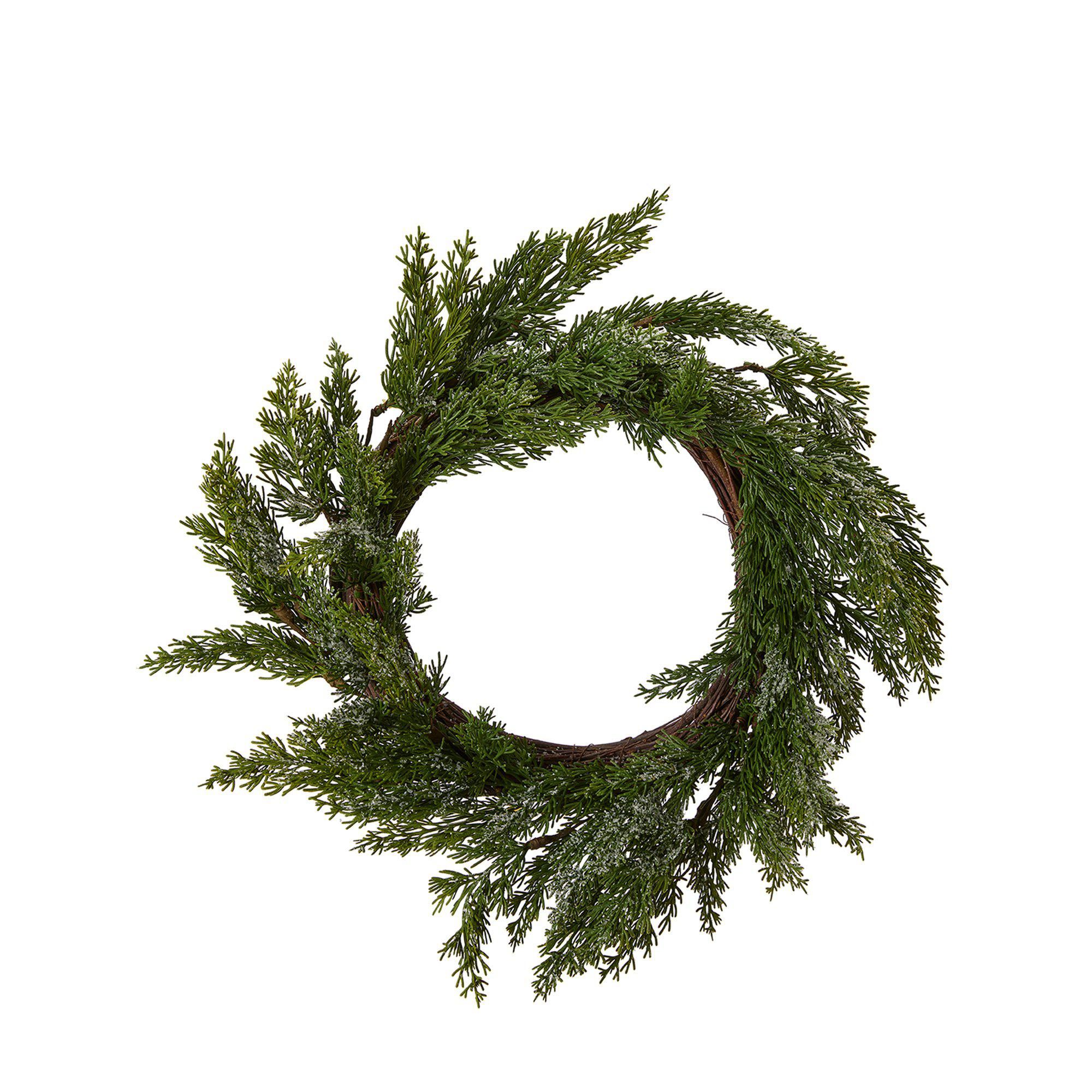 THUJA Wreath Green - Green - 40x7cm