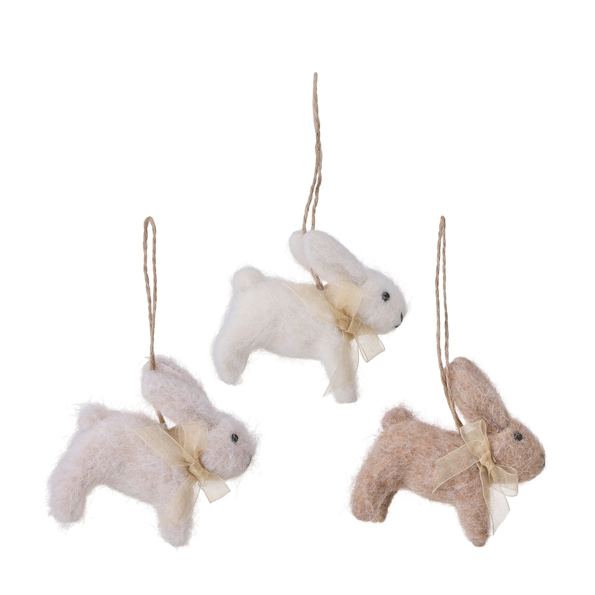 KANIN Hänge Mix Cream,Beige,Brun - Cream,Beige,Brun - 8x3x8cm