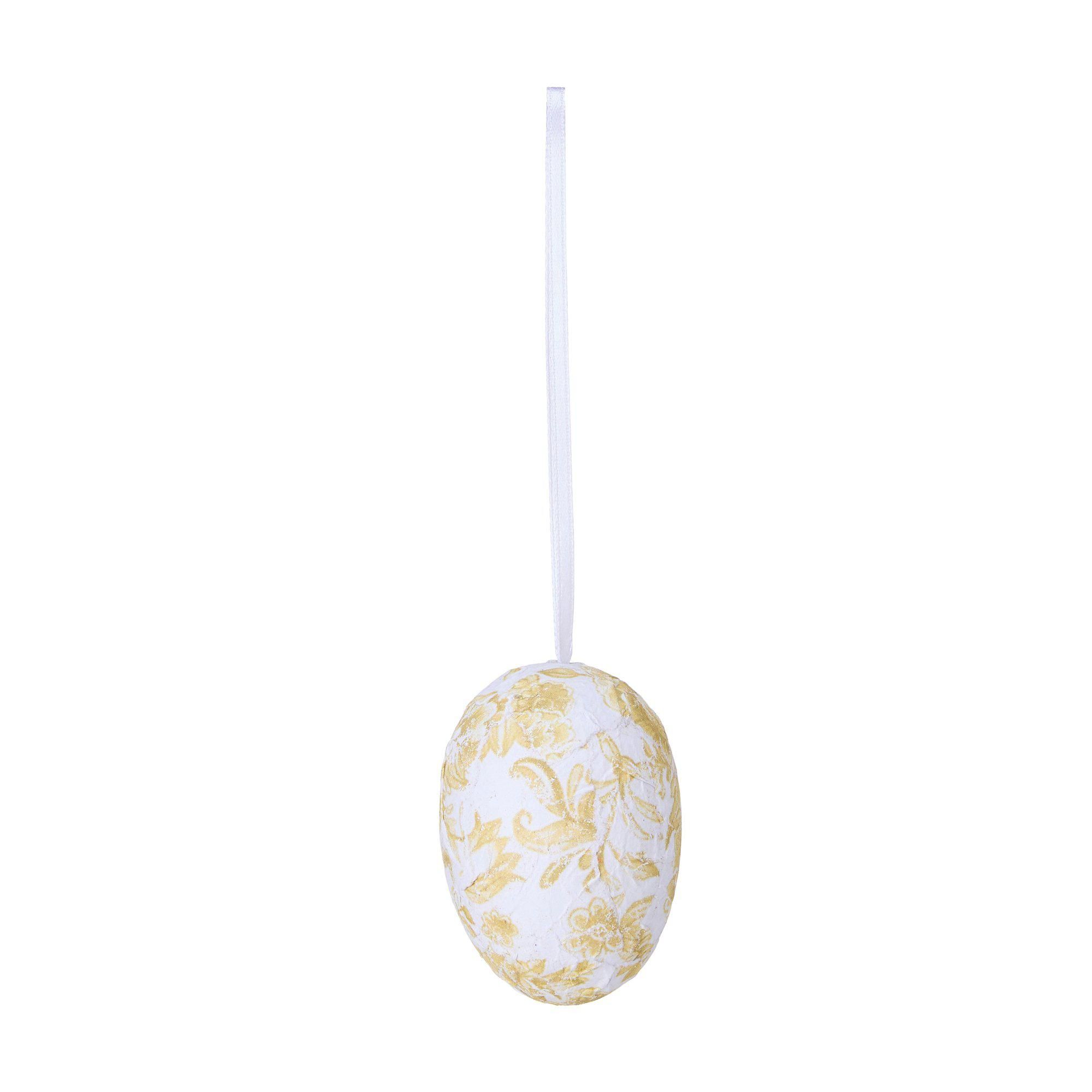 EGGS in box Yellow - Yellow - 6 cm