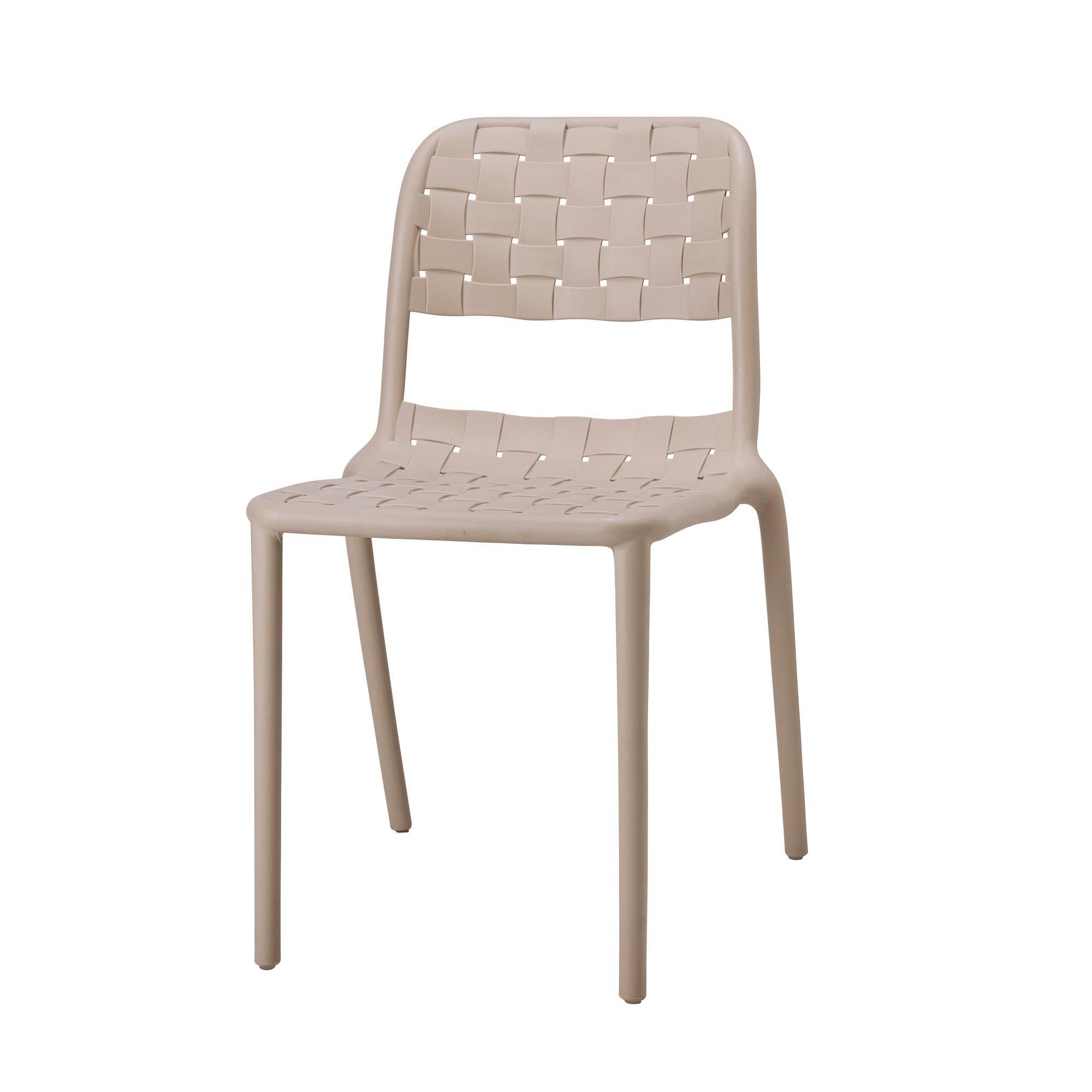 CETARA Chair Beige - Beige - 48x55x82cm