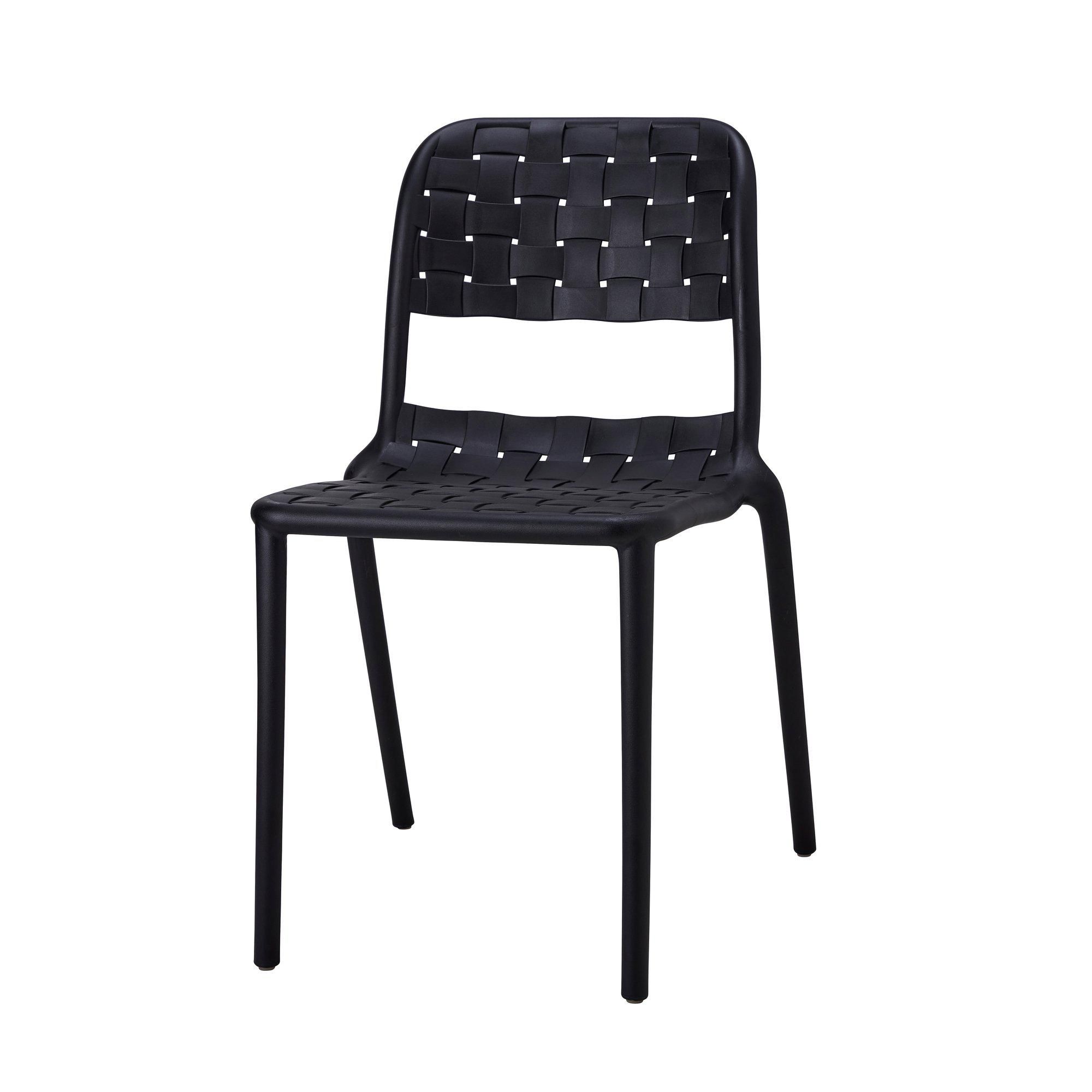 CETARA Chair Black - Black - 48x55x82cm