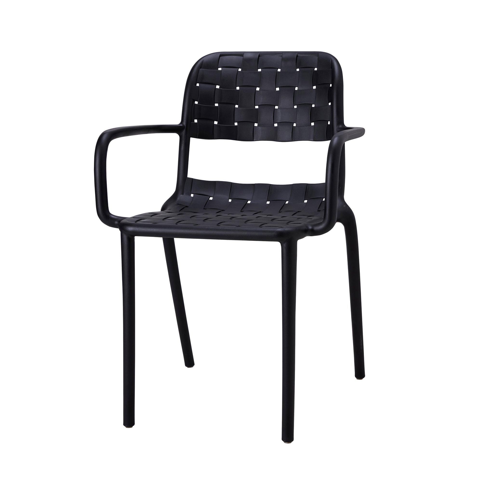 CETARA Chair Black - Black - 55x57x82cm