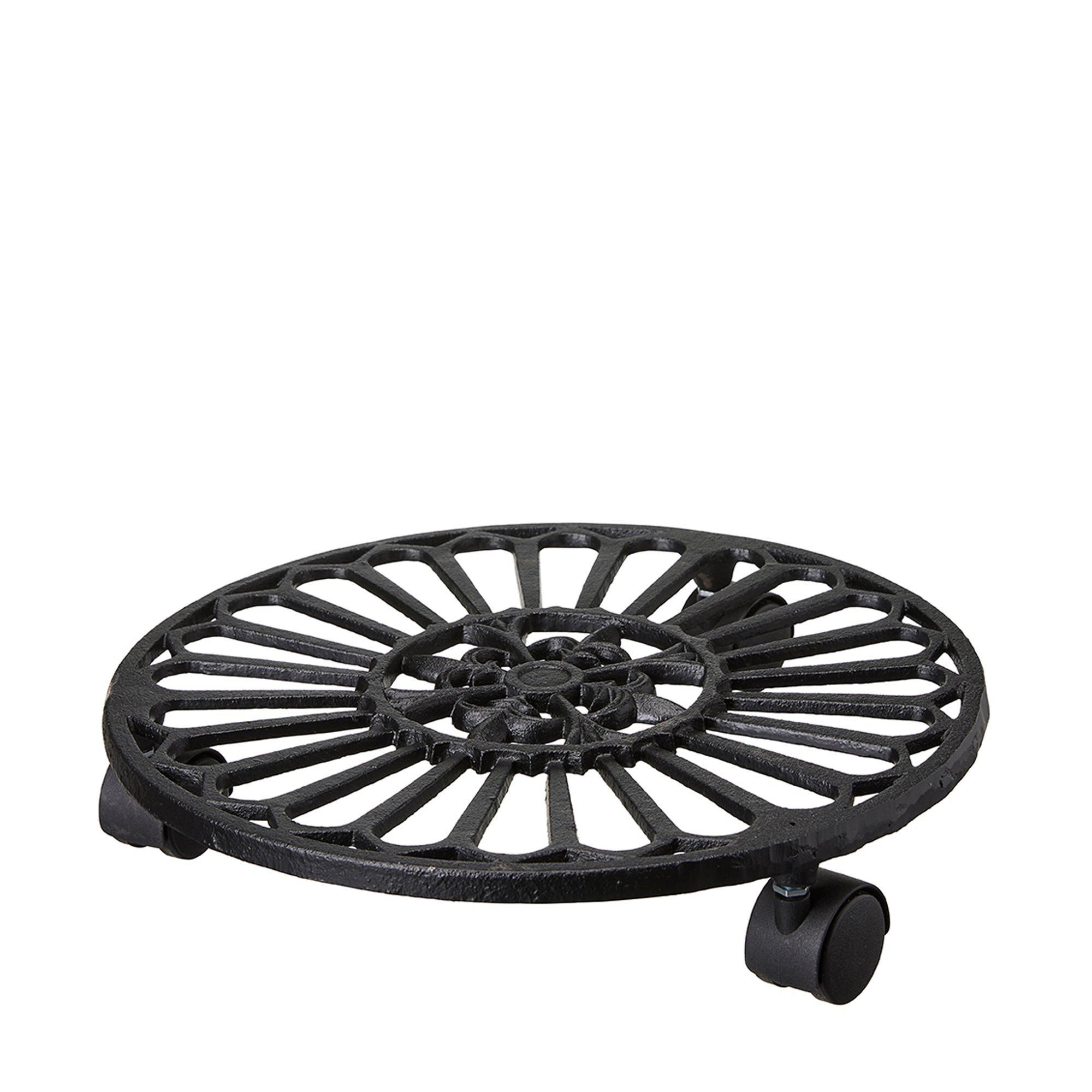 YLVA Pot Cart Black - Black - 38x7cm
