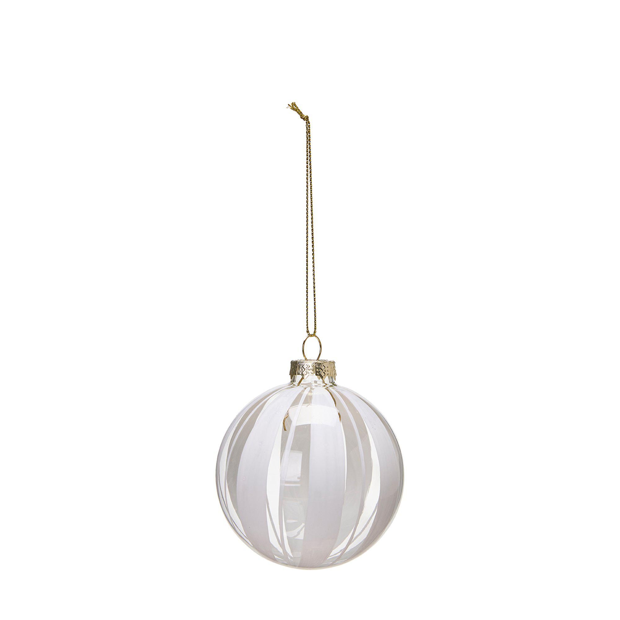 CELESTIAL Julkula Klar/Vit - Klar/Vit - 8 cm