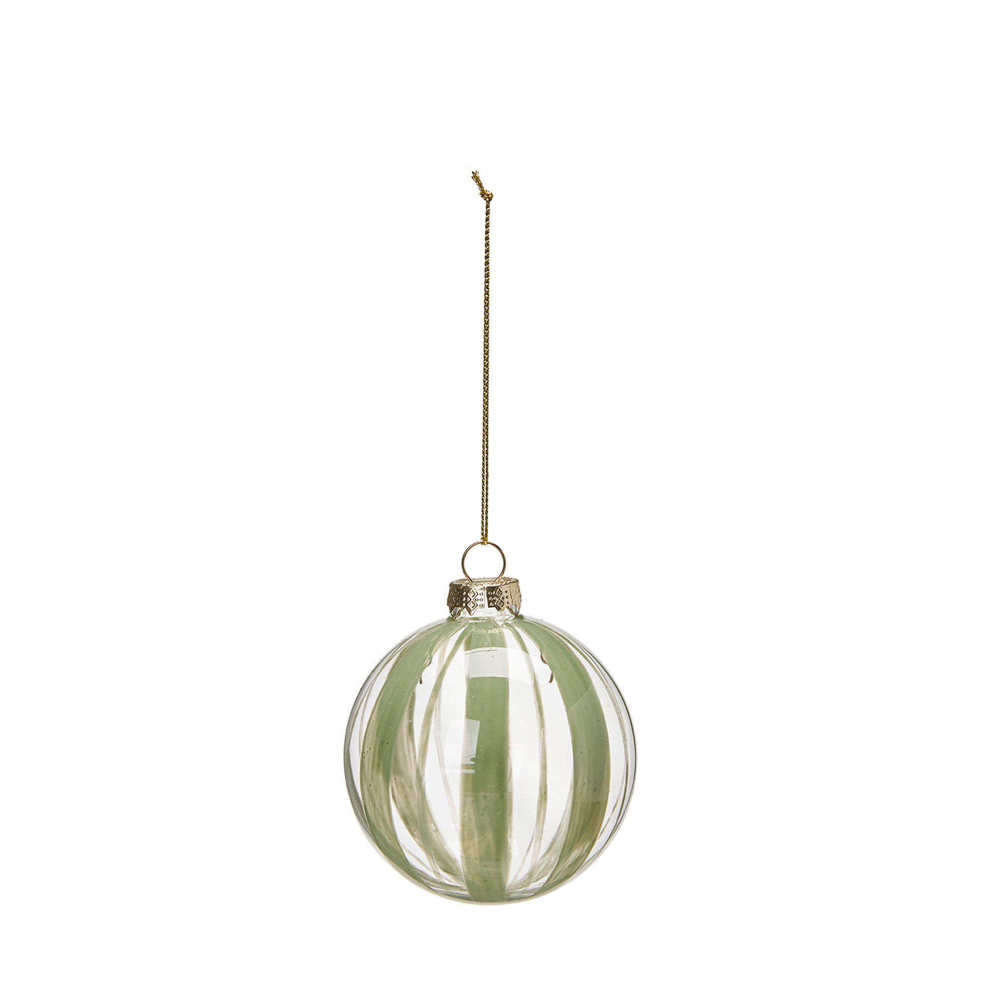 CELESTIAL Ornament Clear/Green - Clear/Green - 8 cm