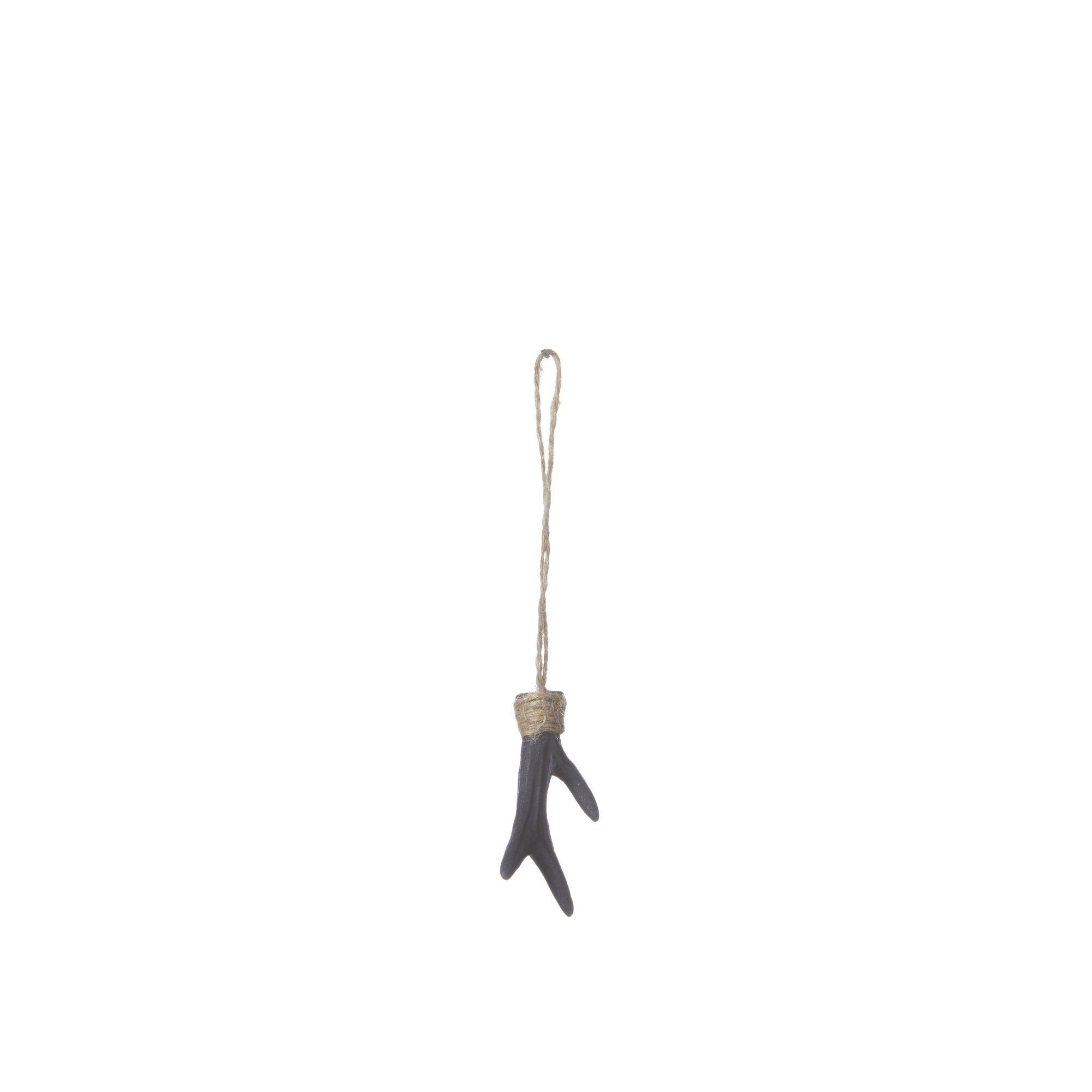 DORA Horn m Hänge Svart - Svart - 6,2x3x1,3cm