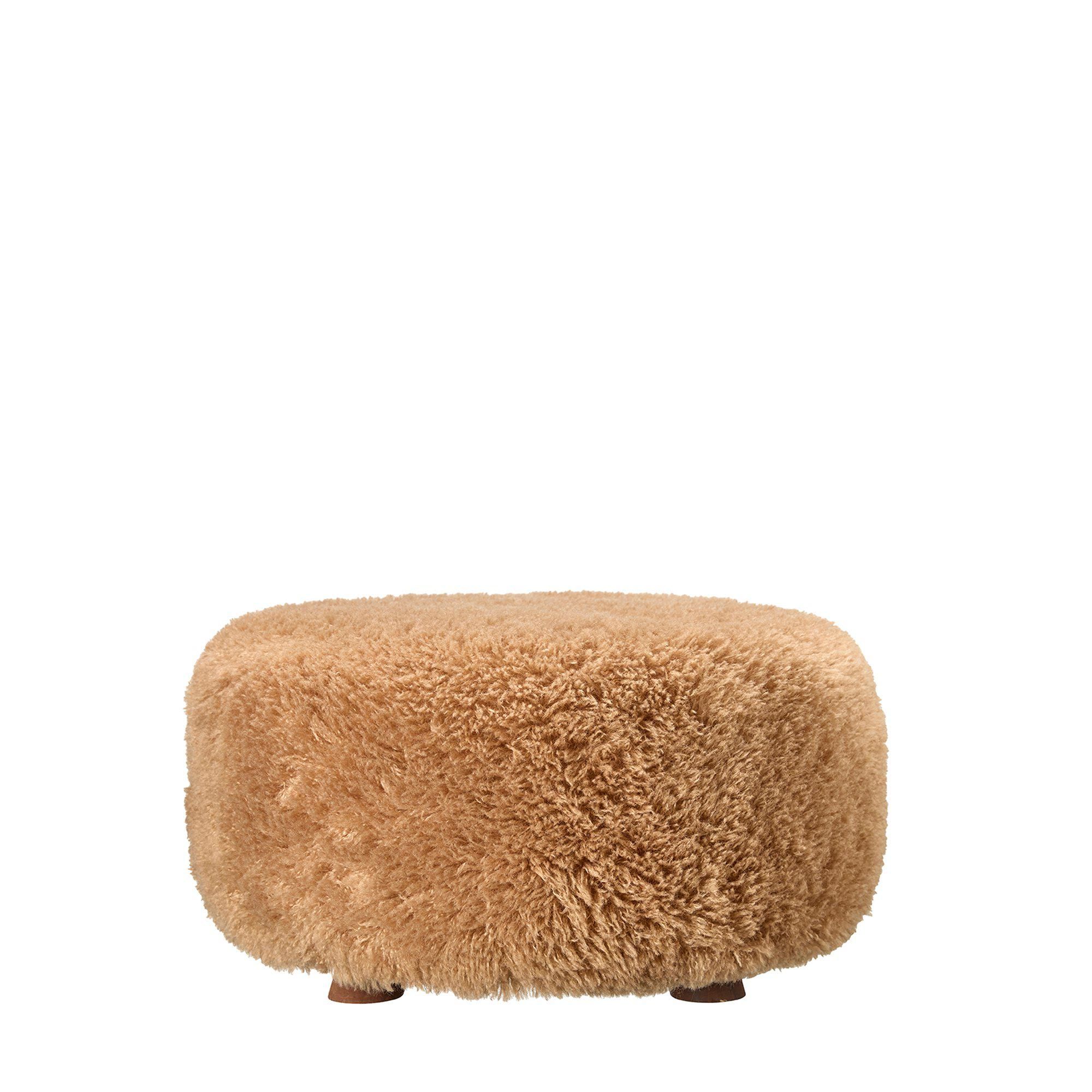 LEANE Sittpuff Brown - Brun - 50x25 cm