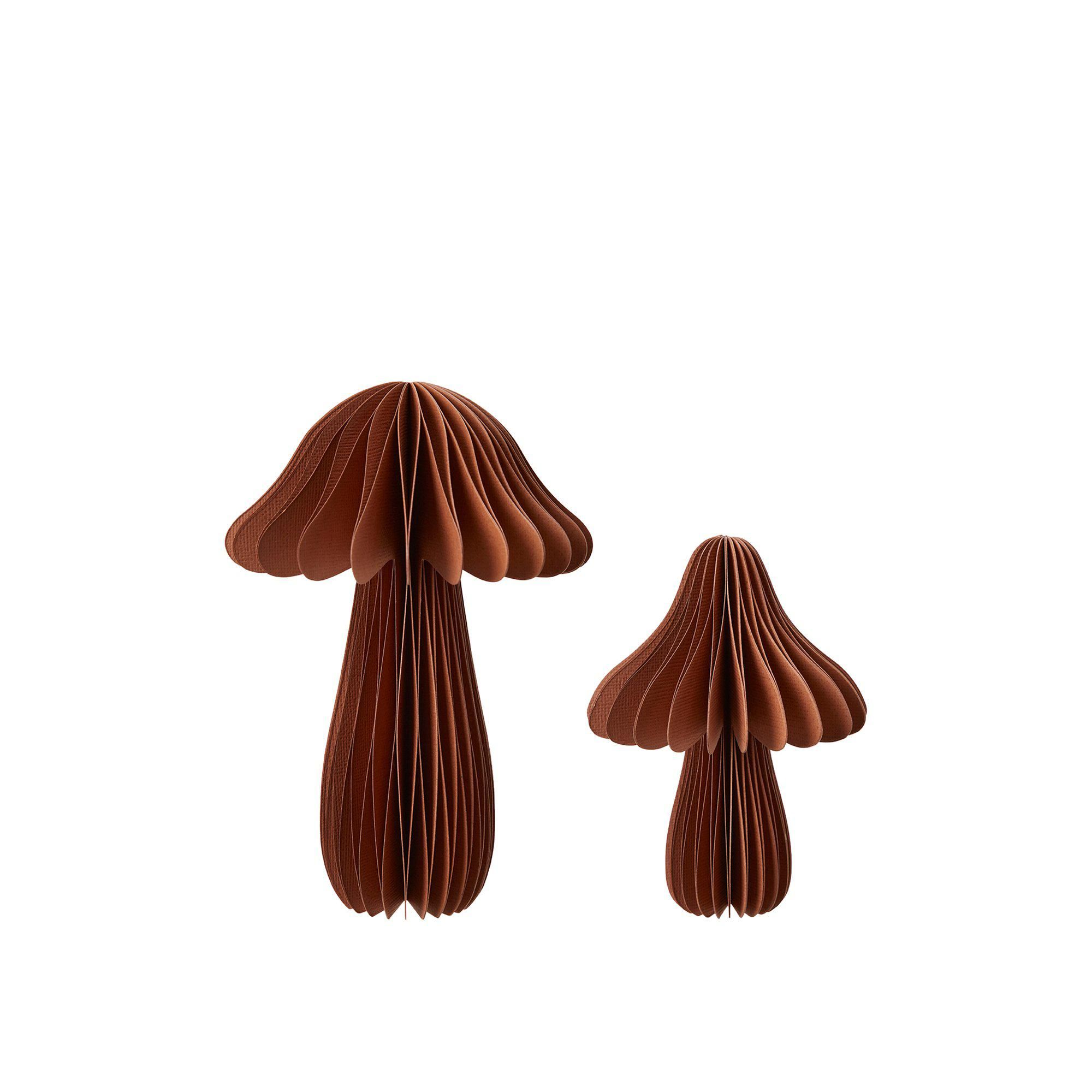 MUSHROOM S/2 Brown - Brown - 12x17, 9x12cm