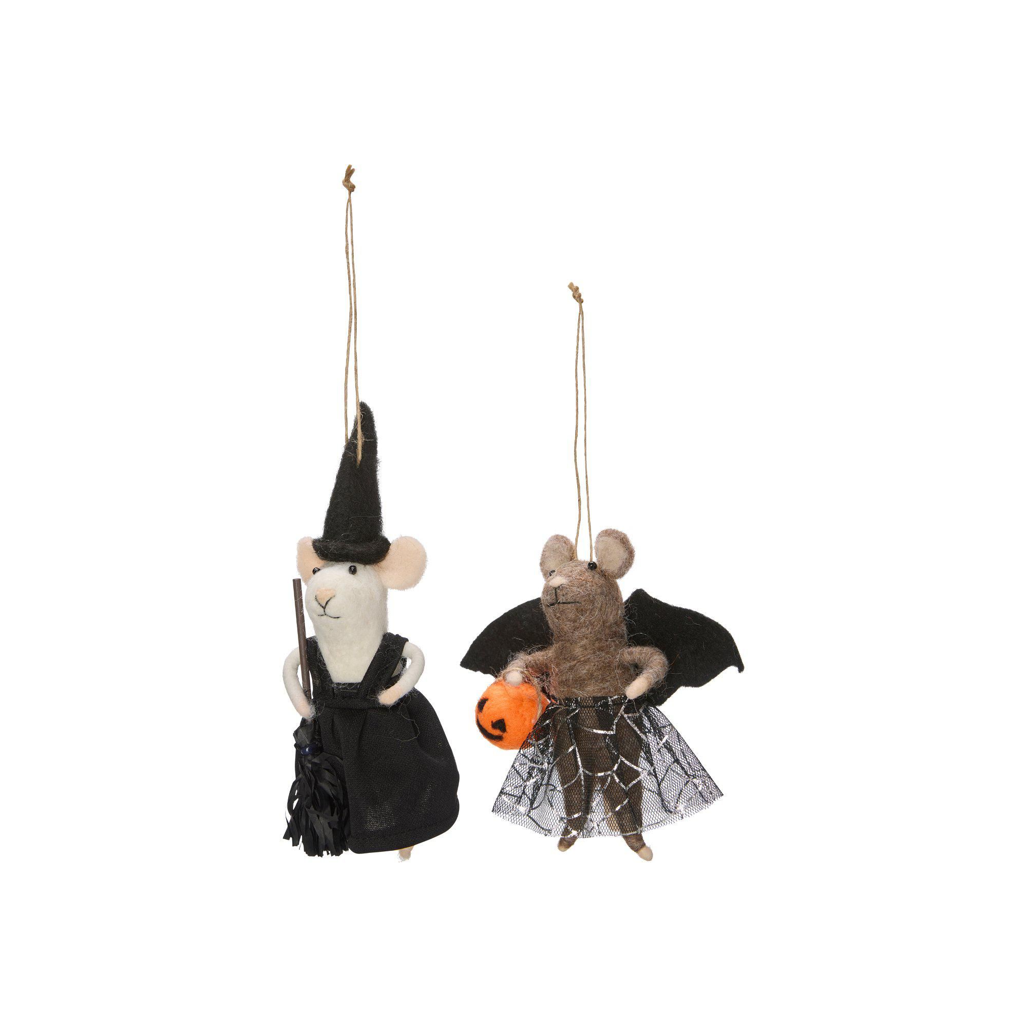 MUS Halloween Mix Svart - Svart - 6x4x16 12x3x12cm