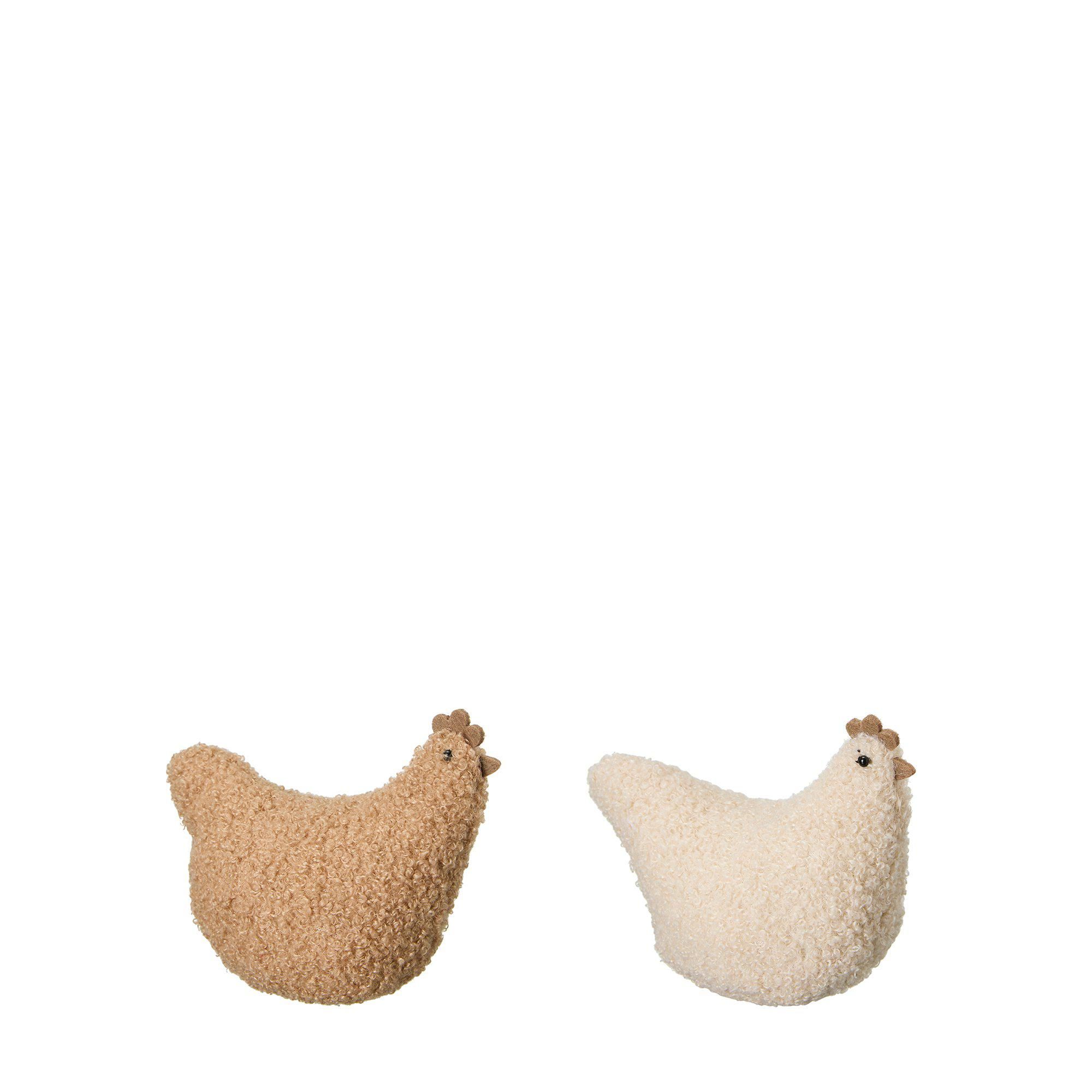 EDA Hen Mix Brown, Beige - Brown, Beige - 10x6x14cm