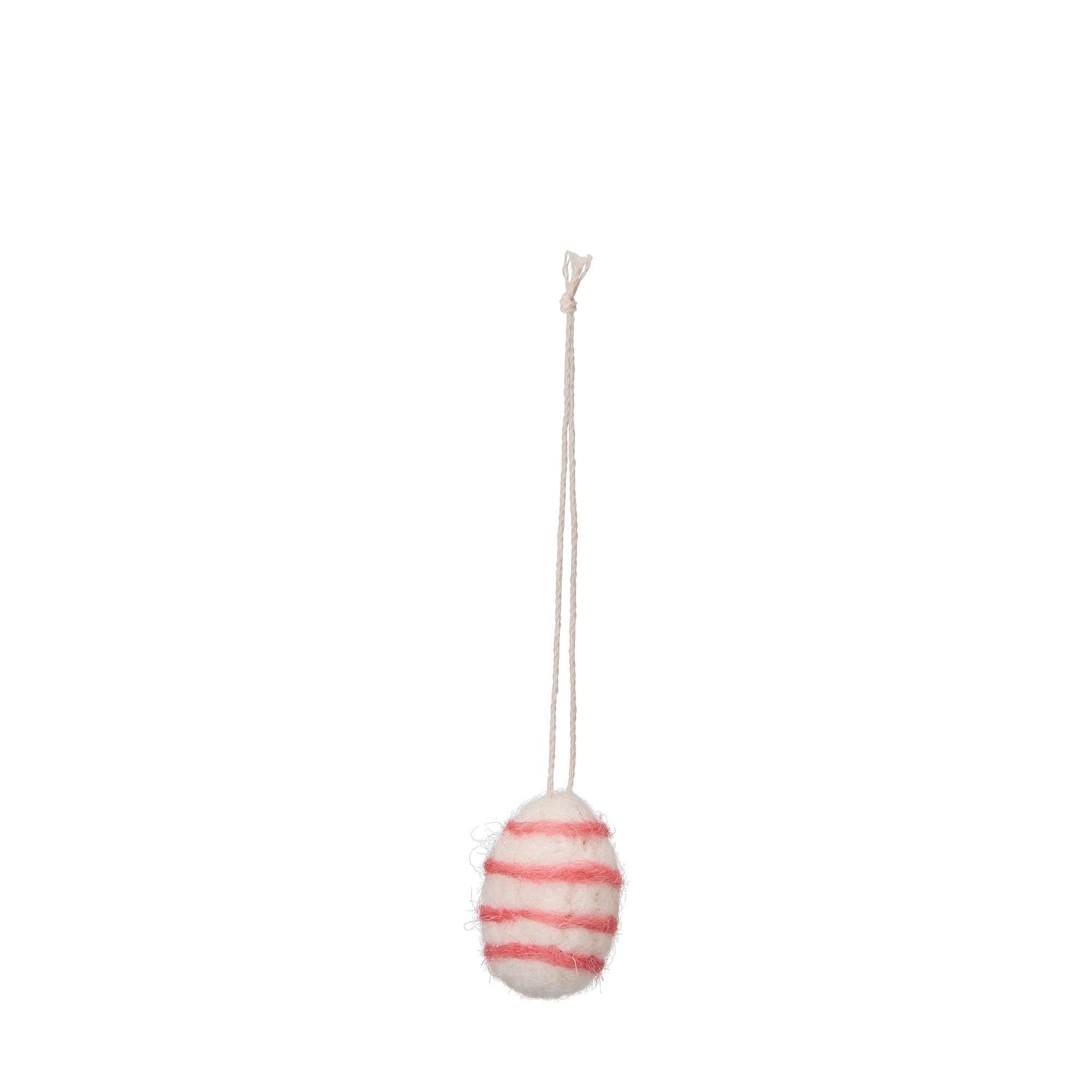 ÄGG i påse Vit/Mörkrosa - Vit/Mörkrosa - 12x6x17cm