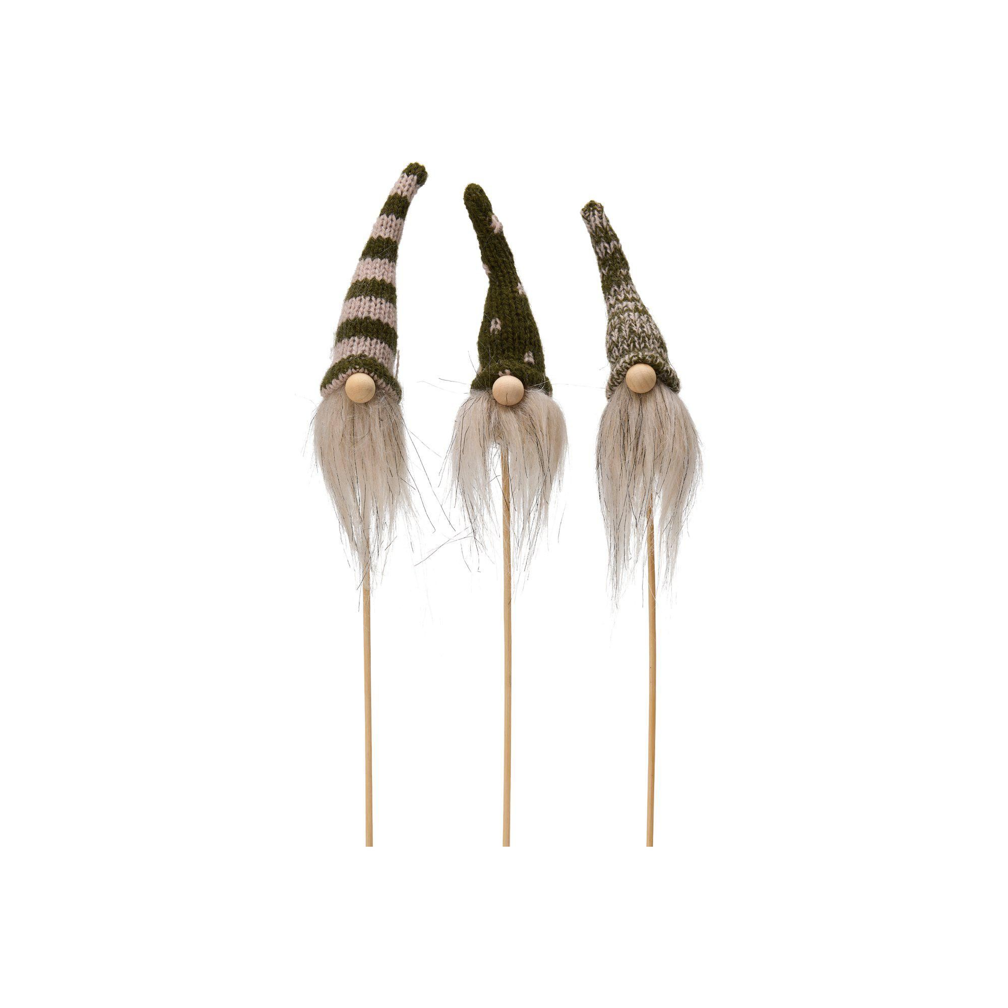 TOMTE STICKS Mix Grön - Grön - 9+22cm