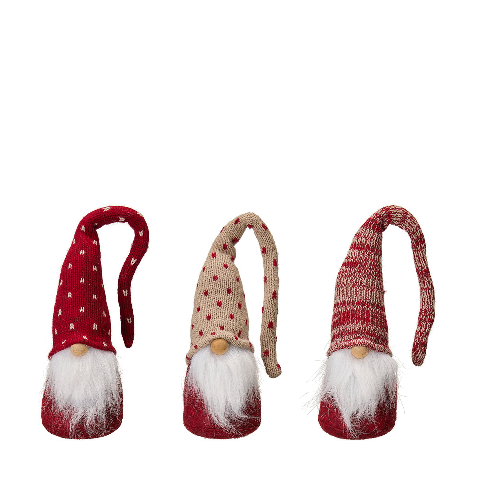 URBAN Tomte Mix Röd/Beige - Röd/Beige - 35cm