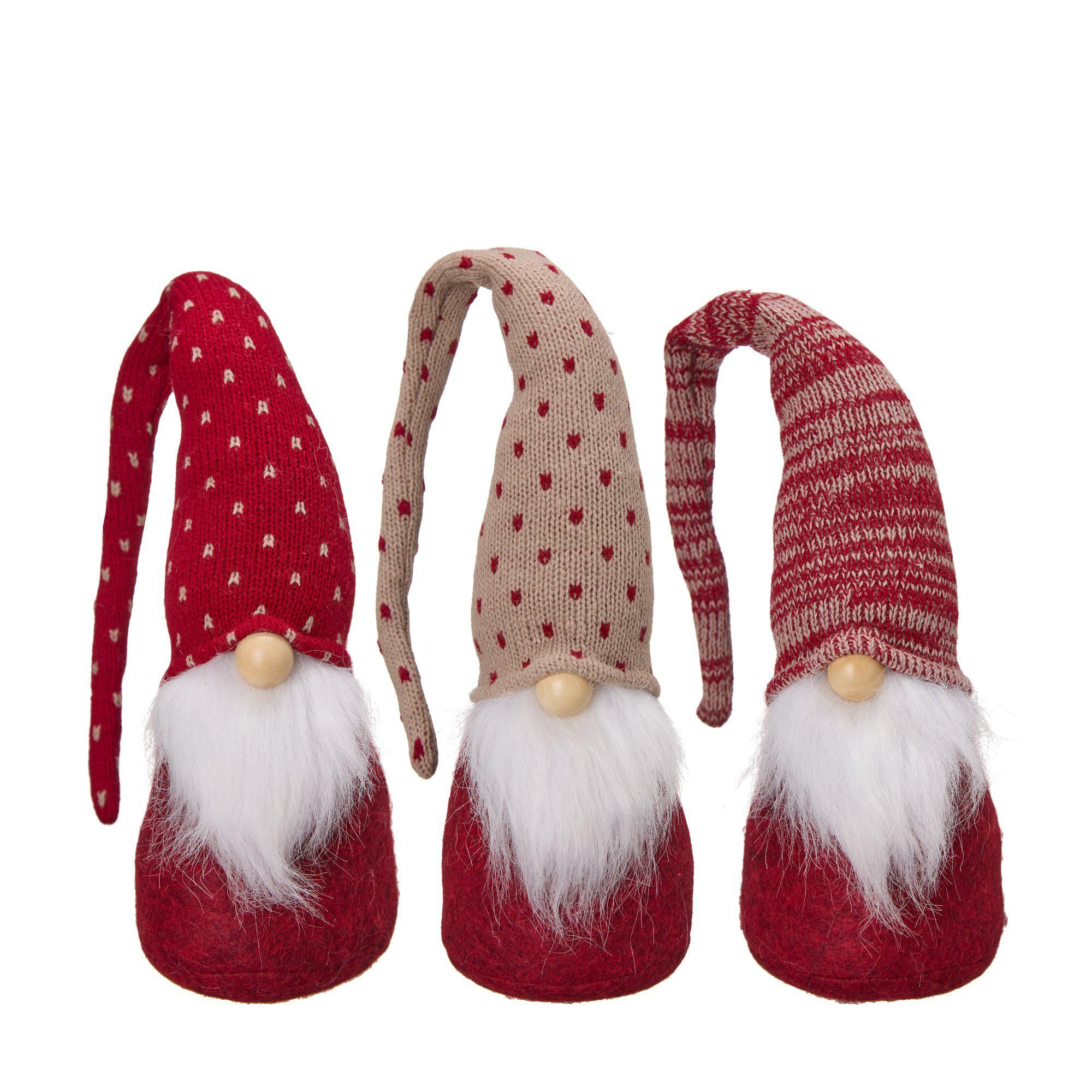 URBAN Tomte Mix Röd/Beige - Röd/Beige - 45cm