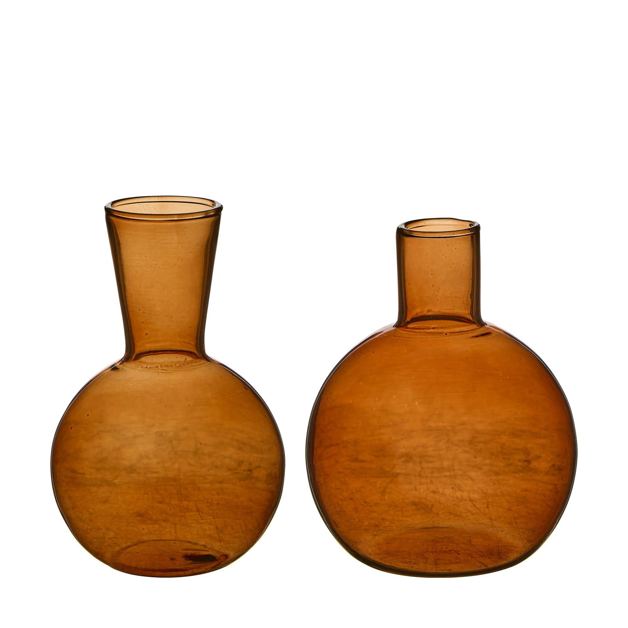 MARIT Mini Vase Mix Brown - Brown - 7x9 6x9cm
