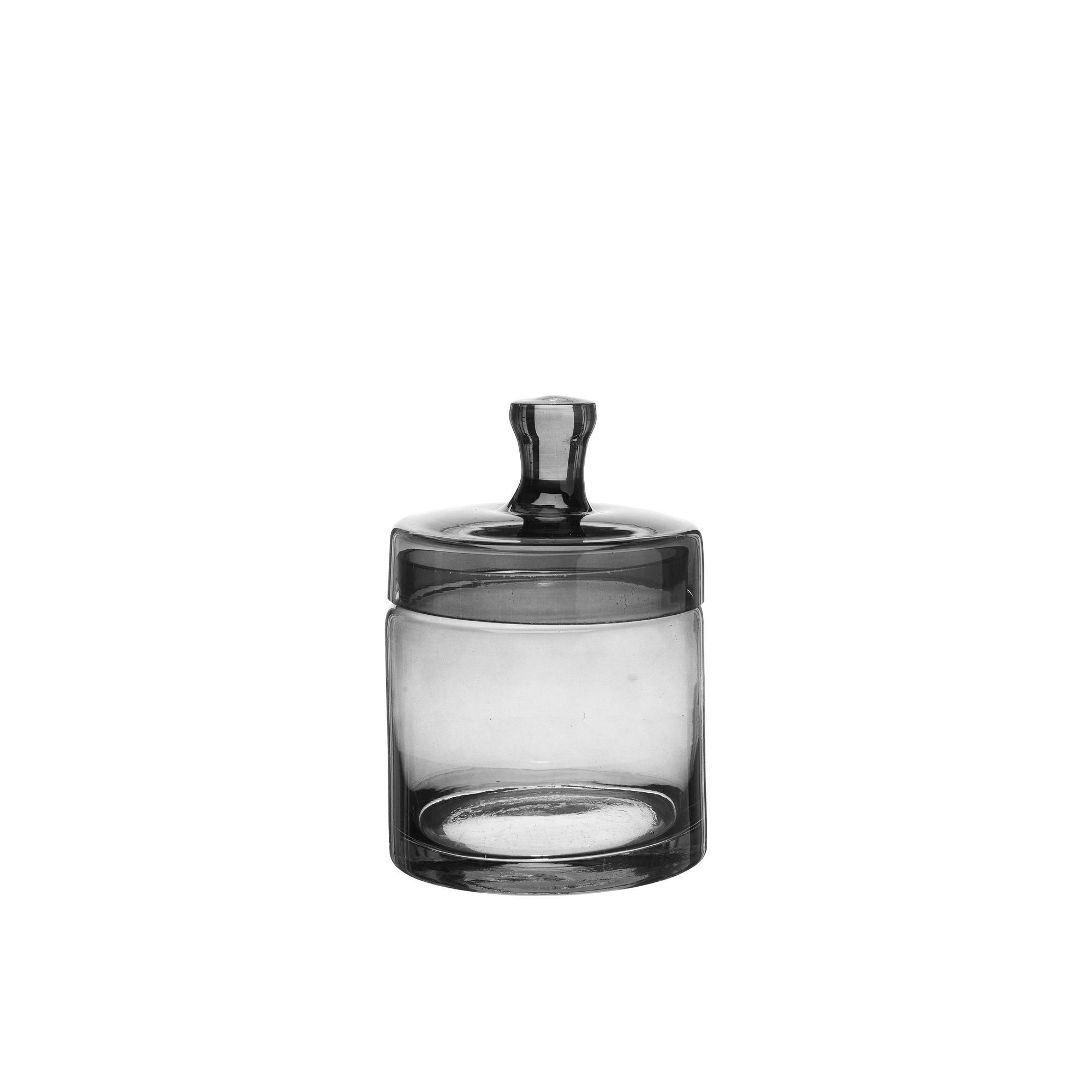 GLASBURK m lock Rök - Rök - 11x16cm