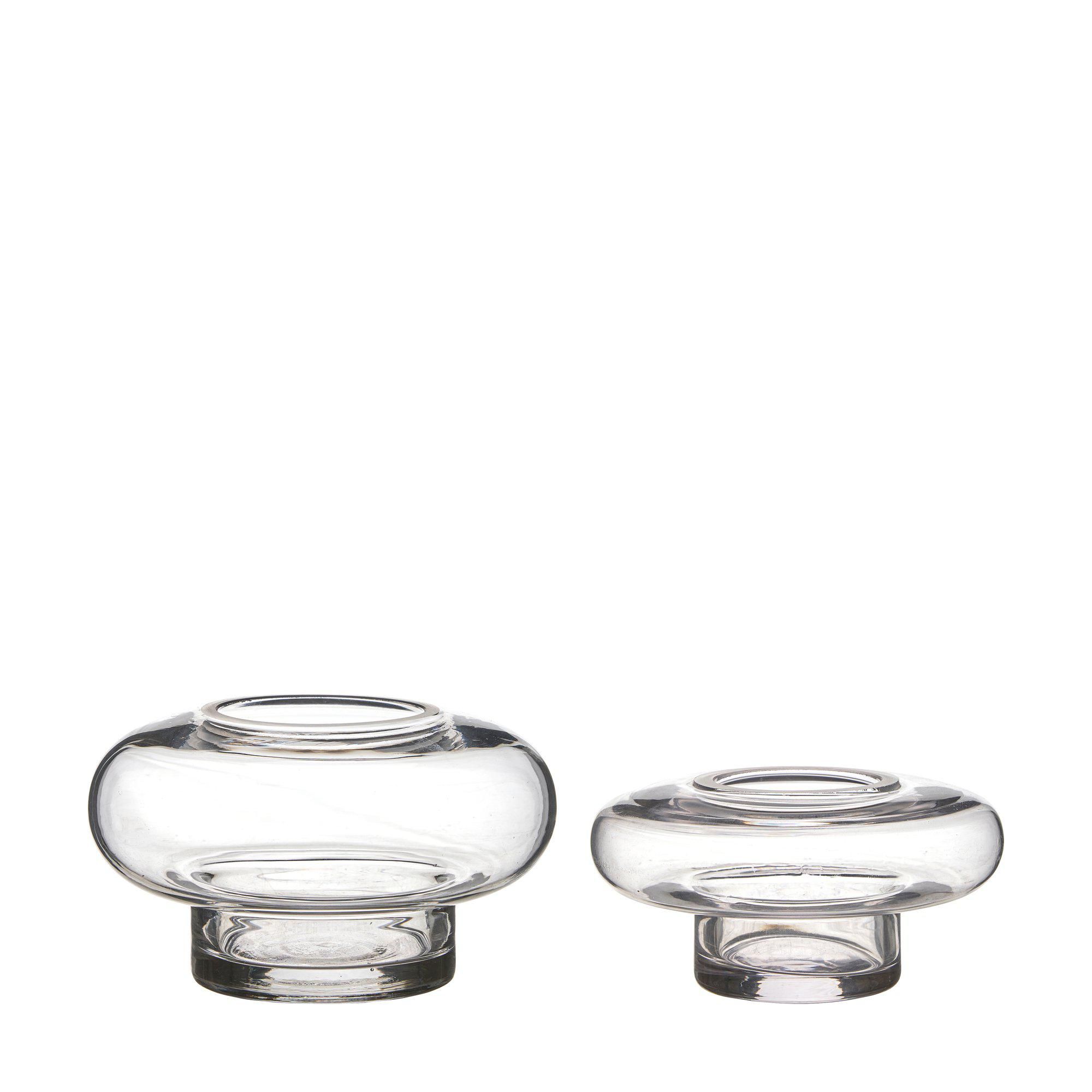 KAYLIN Lantern S/2 Clear - Clear - 15x9, 13x7cm