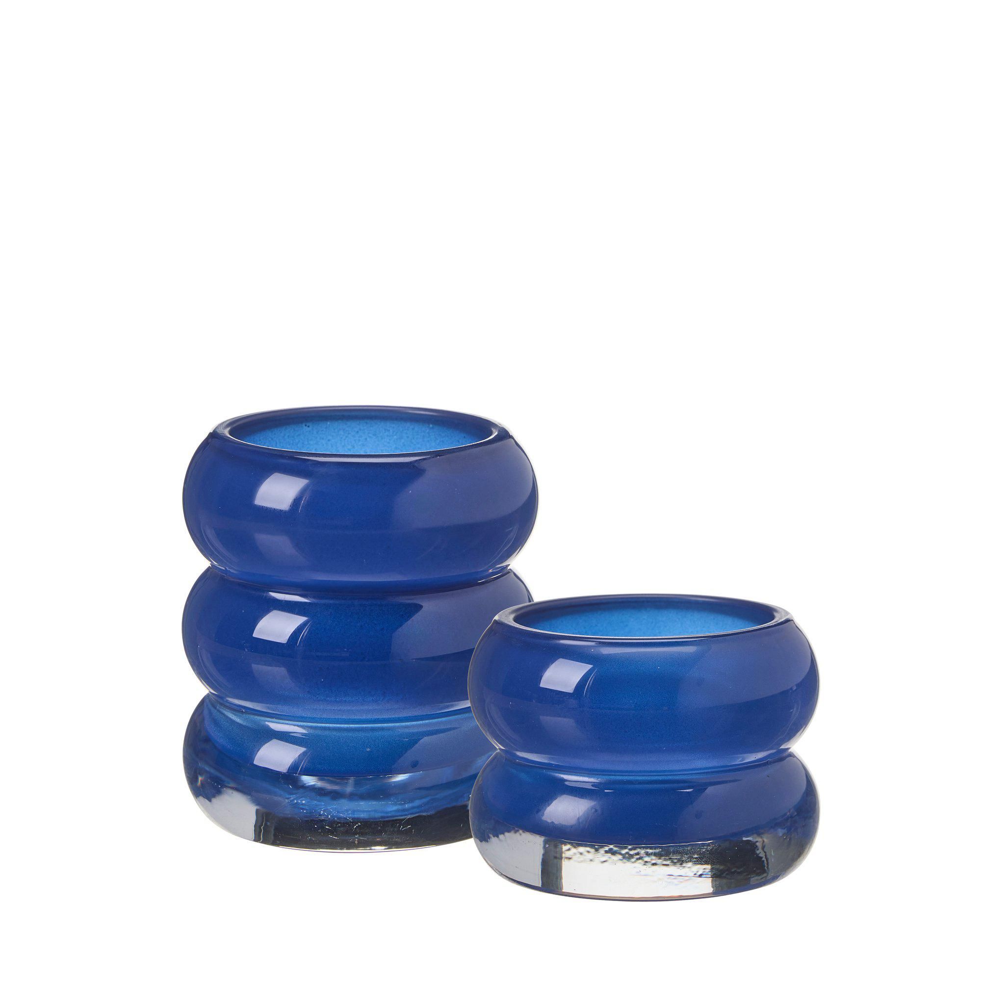 AYA Lantern S/2 Blue - Blue - 8x9 8x6cm