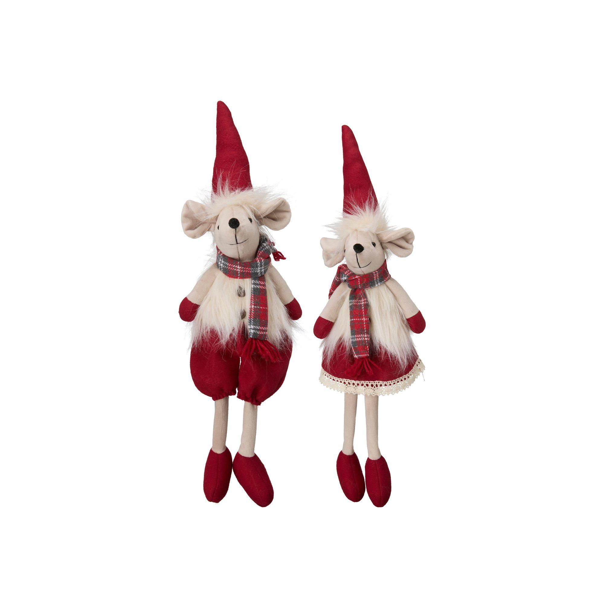 MOUSE Sitting Mix Red - Red - 15x13x56cm