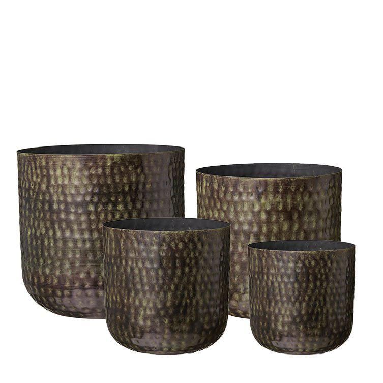 Madri Kruka 4/S Brunmelerad - Brunmelerad - 13x13,15x15,x17x17cm